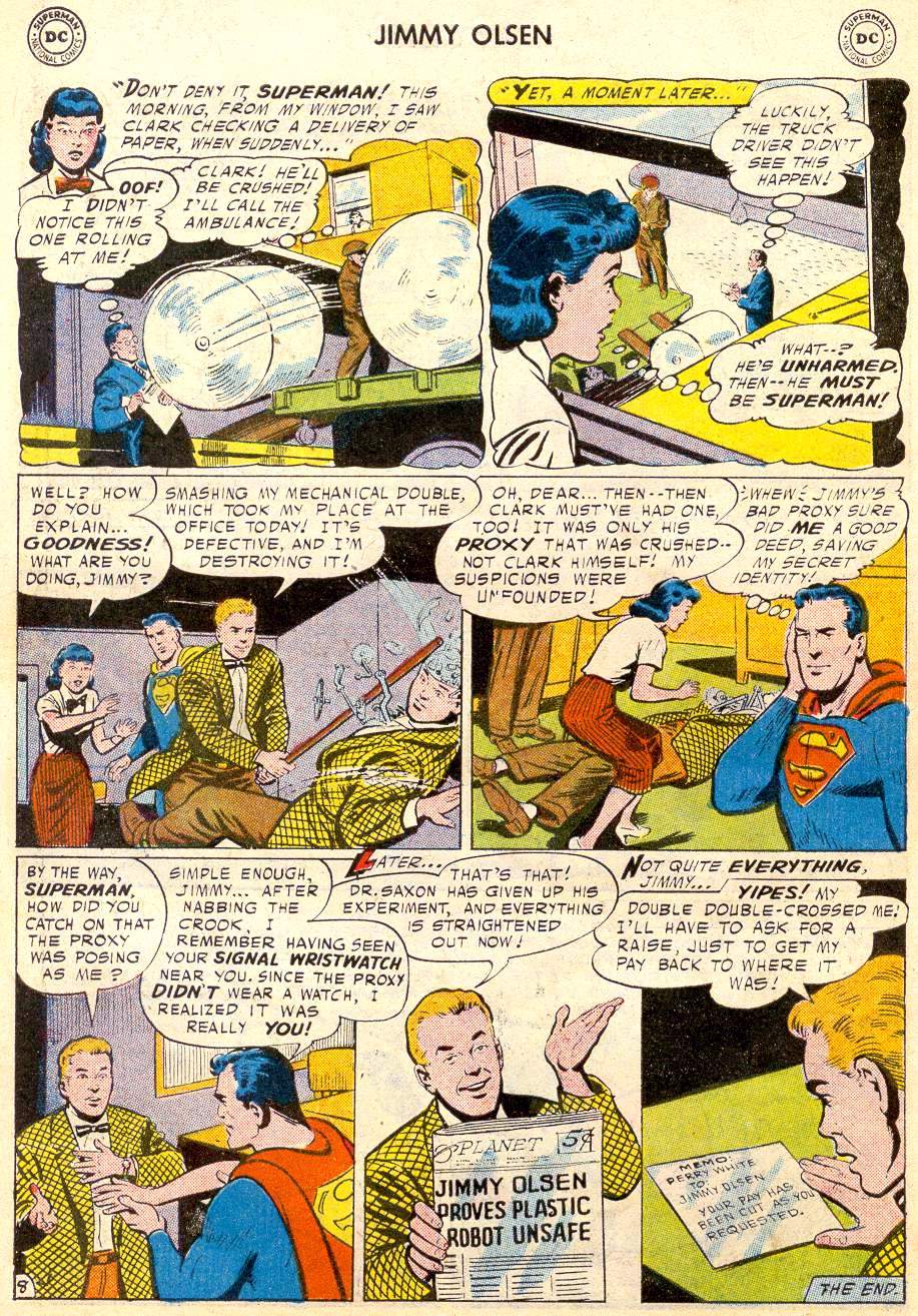 Read online Superman's Pal Jimmy Olsen comic -  Issue #19 - 10