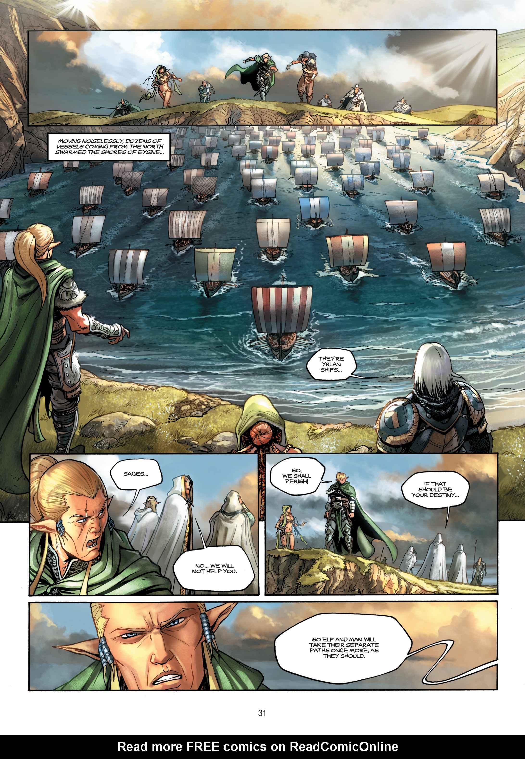 Read online Elves comic -  Issue #7 - 31