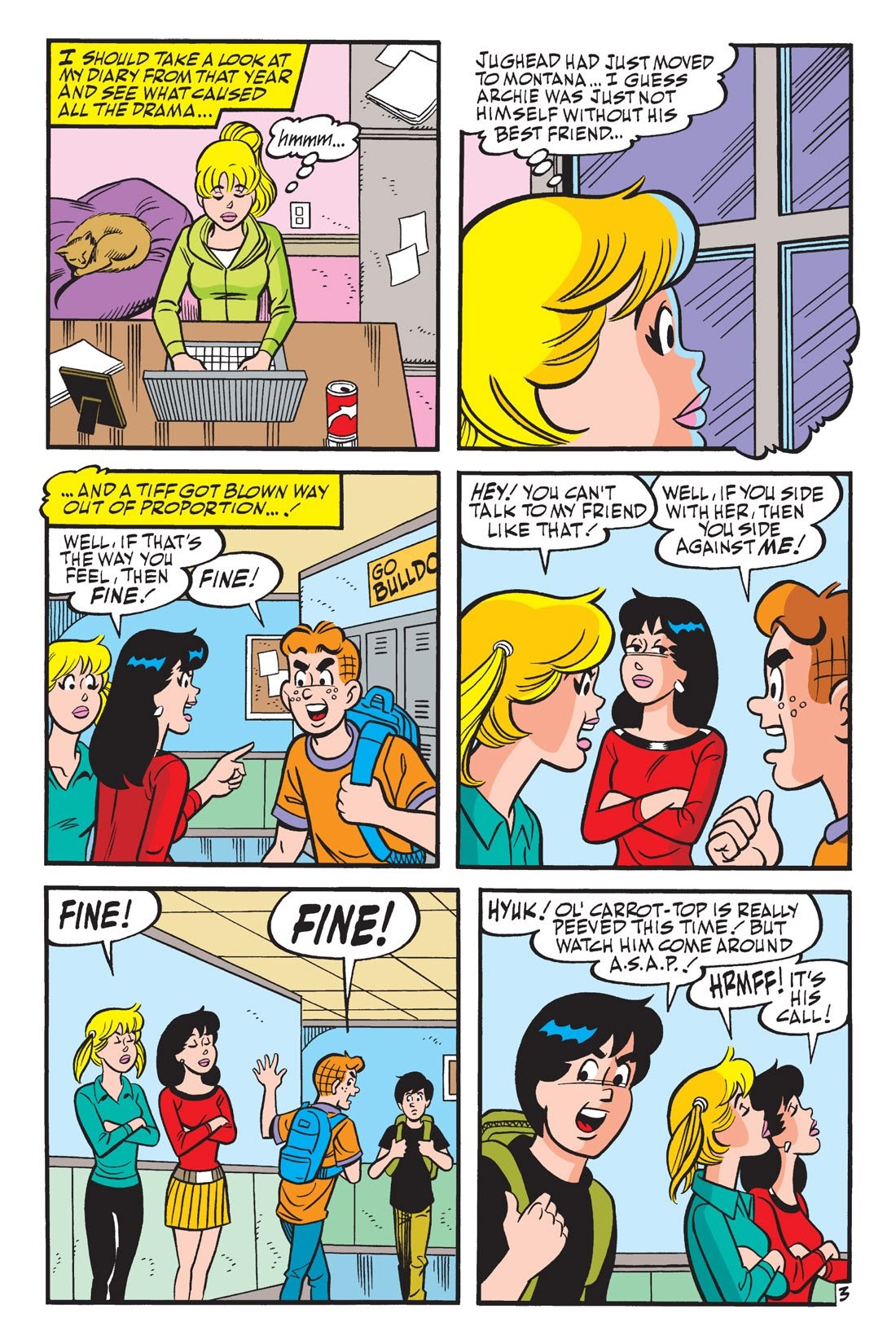 Read online Archie Freshman Year comic -  Issue # TPB 2 - 103