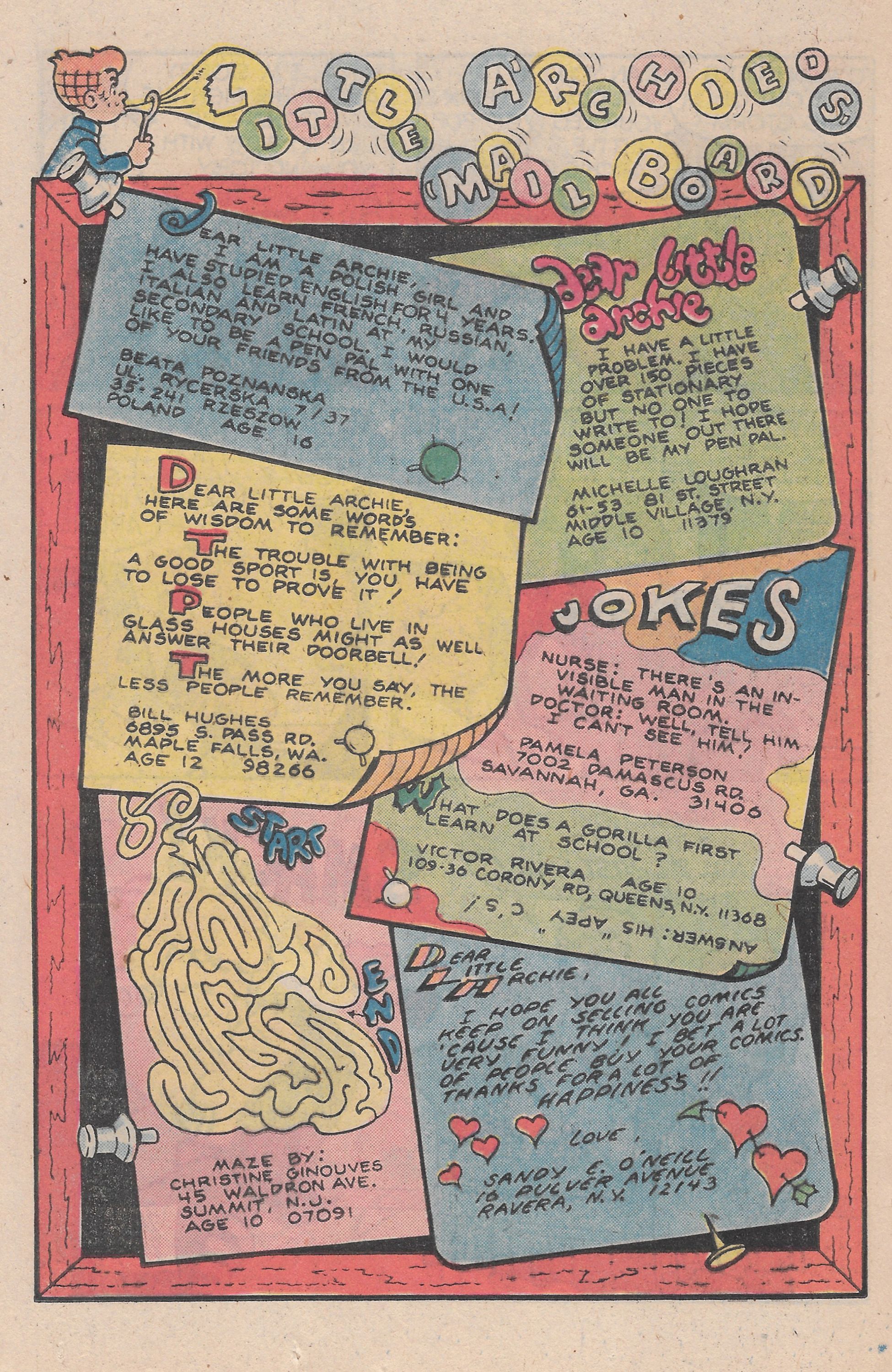 Read online The Adventures of Little Archie comic -  Issue #153 - 16