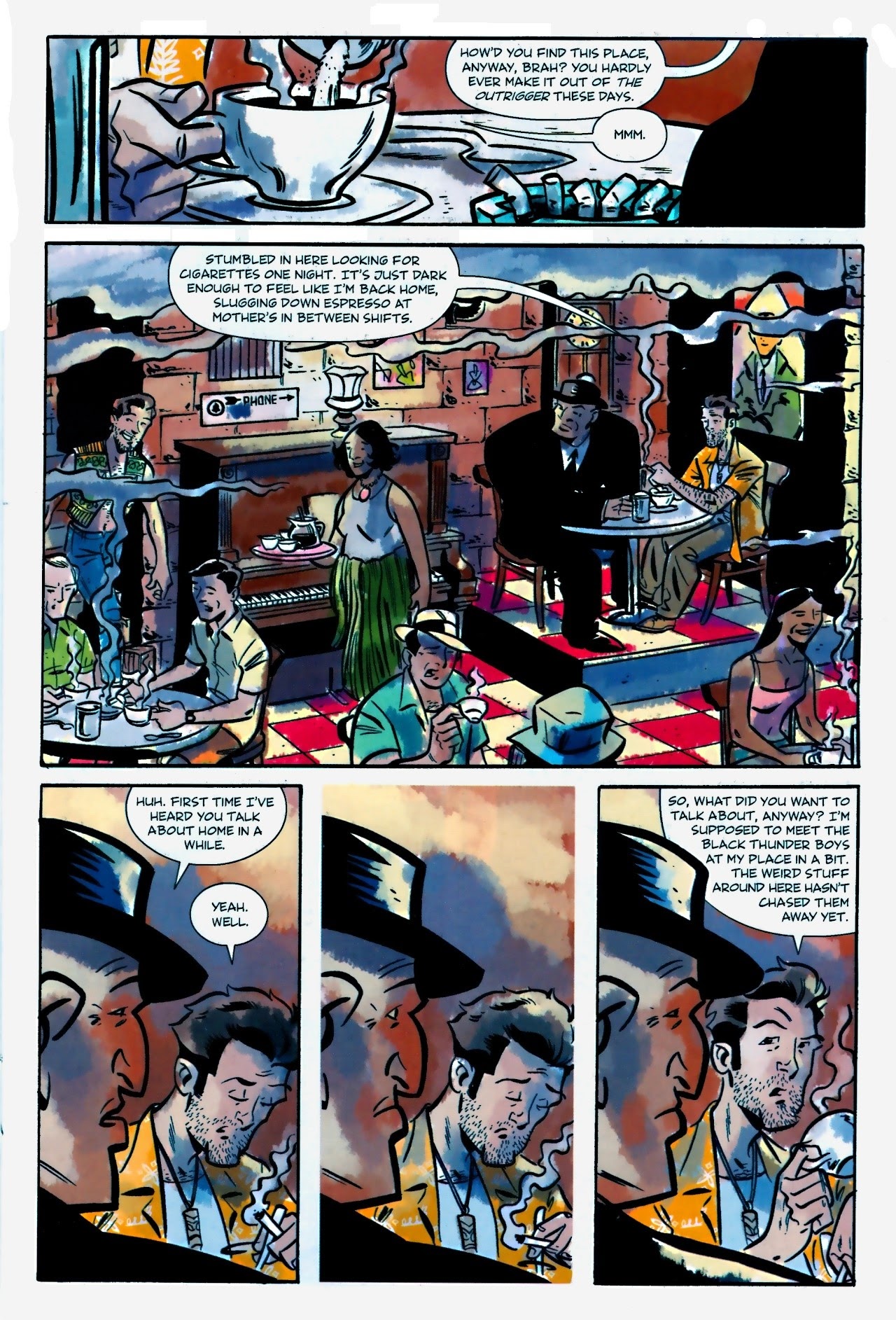 Read online Hawaiian Dick: Screaming Black Thunder comic -  Issue #2 - 8