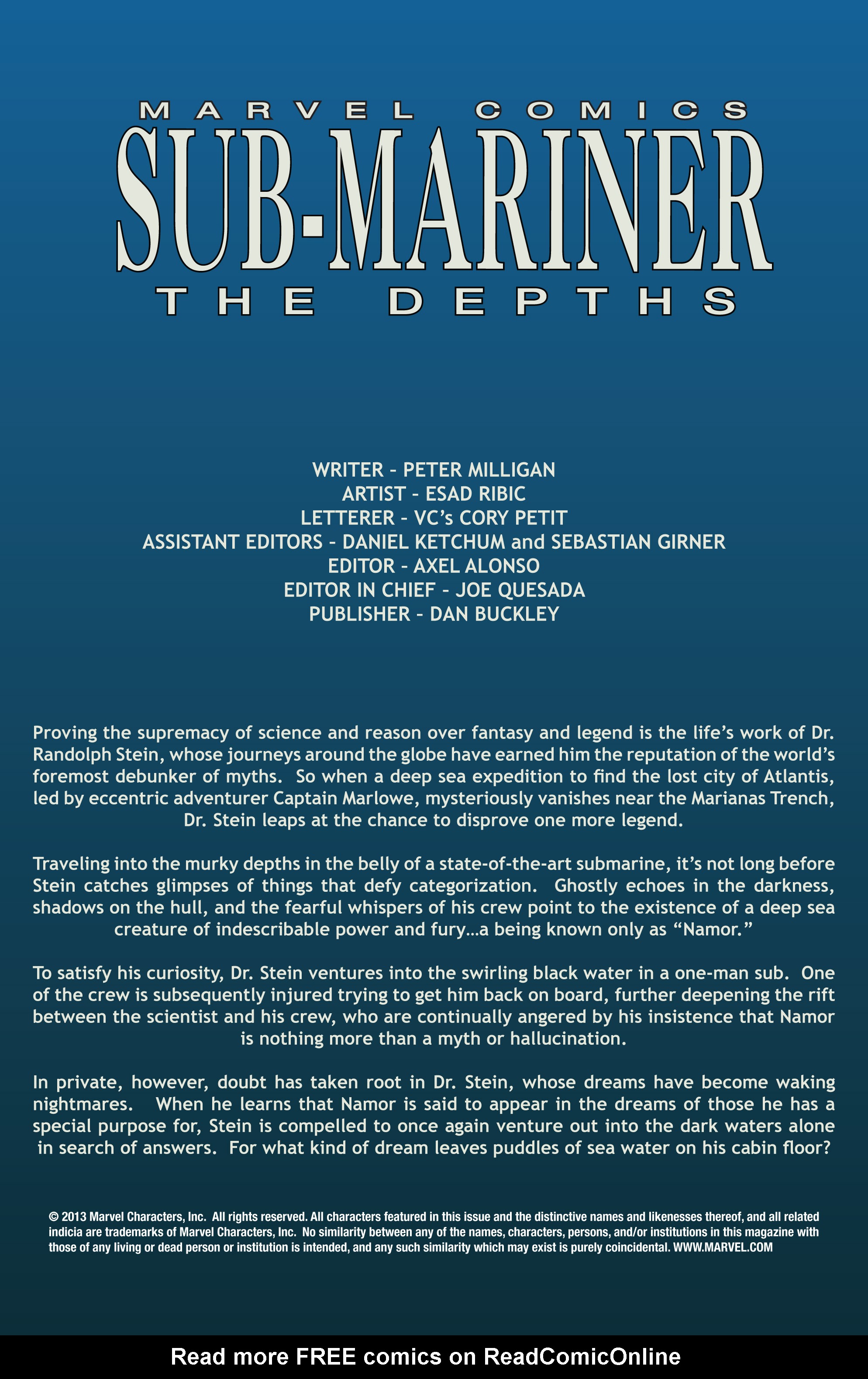Read online Sub-Mariner: The Depths comic -  Issue #3 - 2