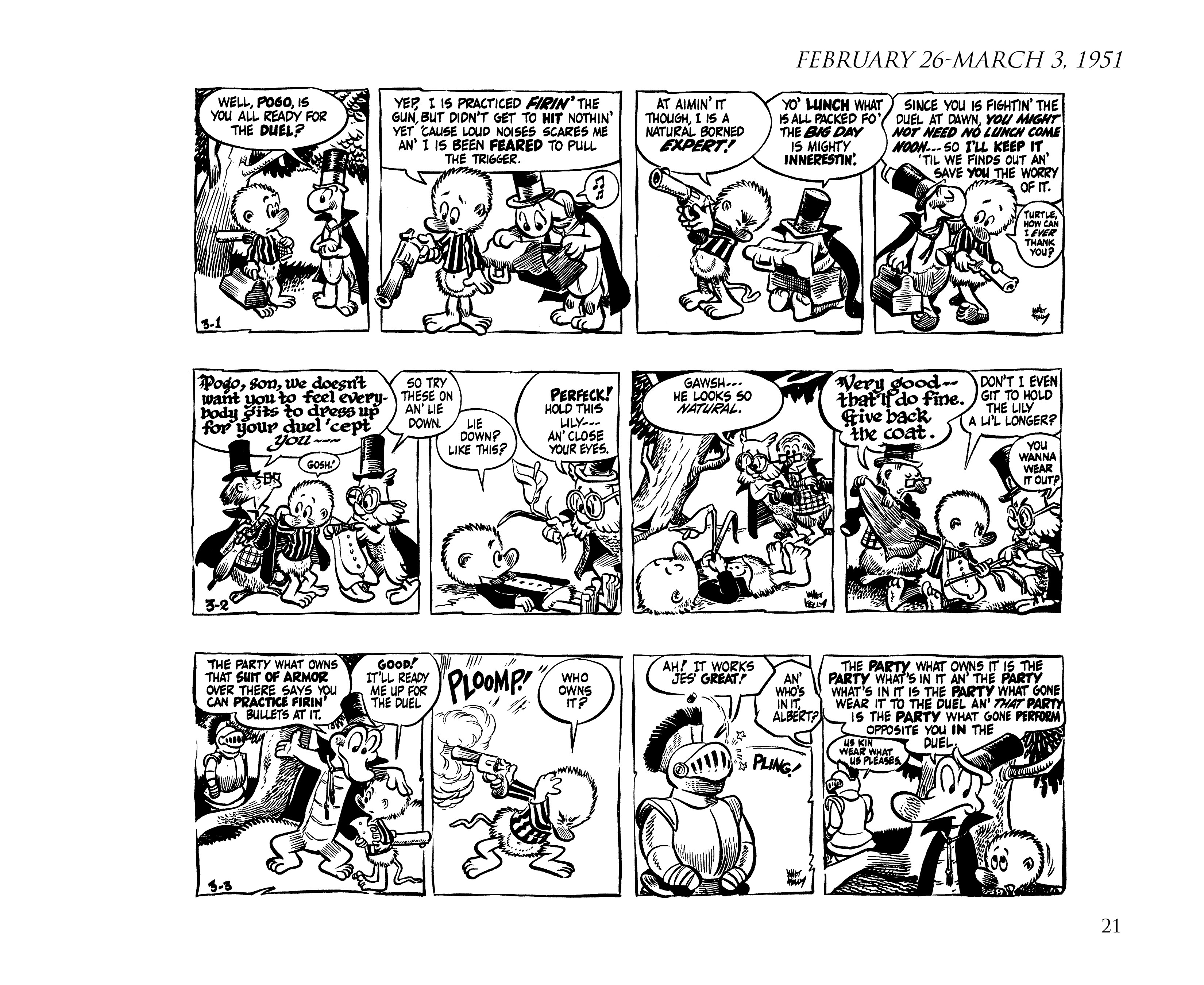 Read online Pogo by Walt Kelly: The Complete Syndicated Comic Strips comic -  Issue # TPB 2 (Part 1) - 39