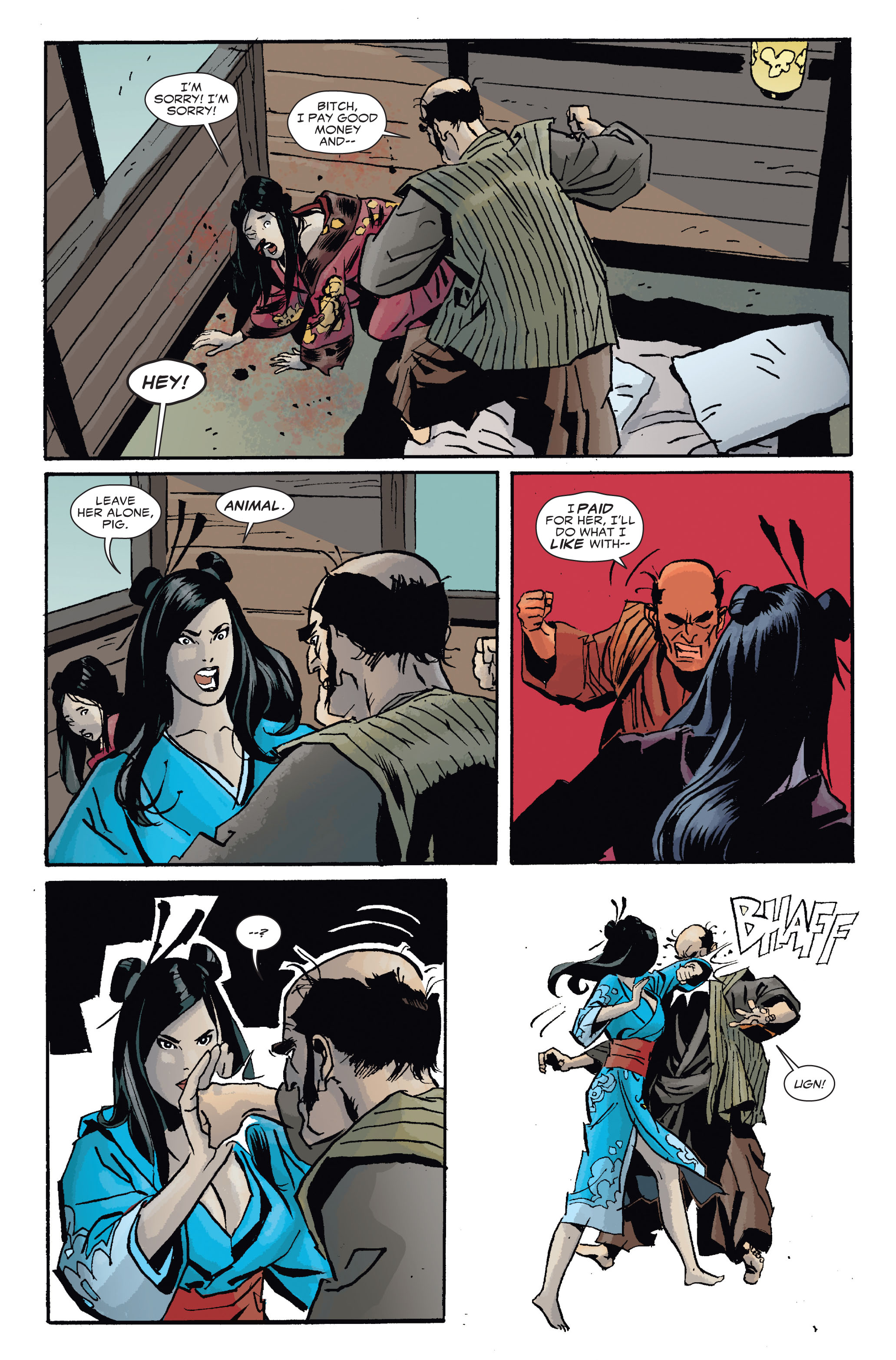 Read online 5 Ronin (2011) comic -  Issue #4 - 7