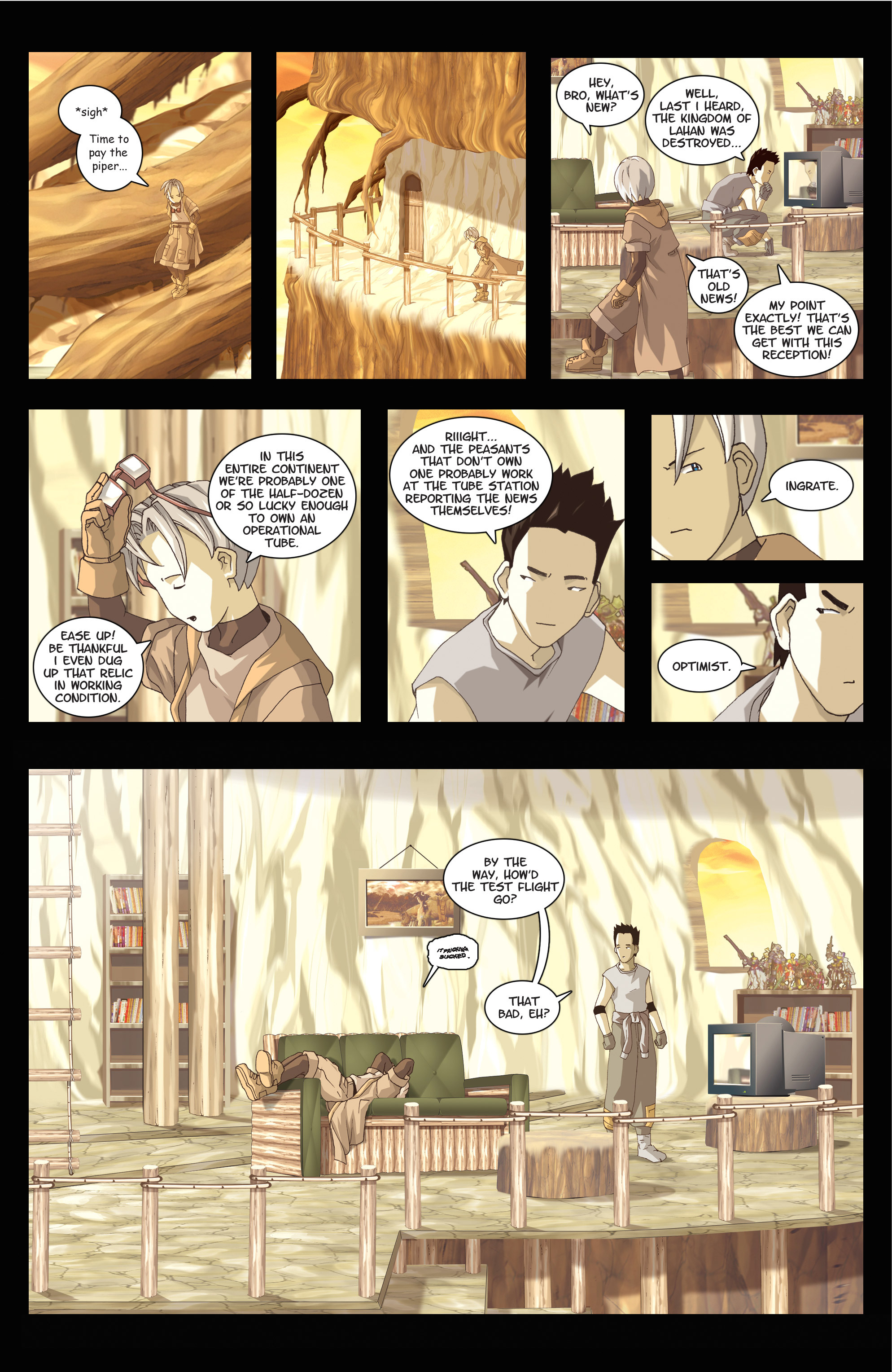 Read online Feather comic -  Issue #1 - 9