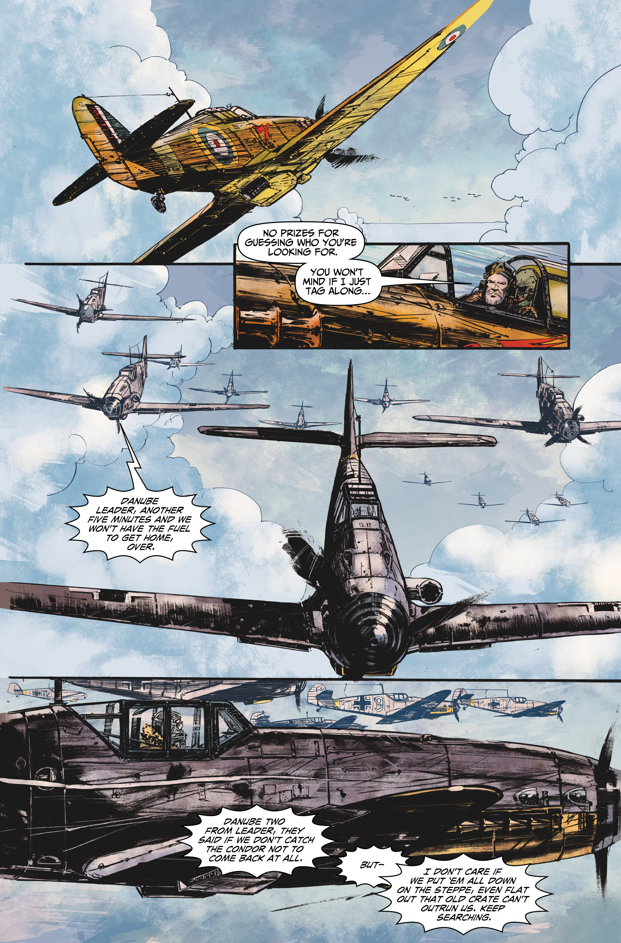 Read online Johnny Red comic -  Issue #7 - 12