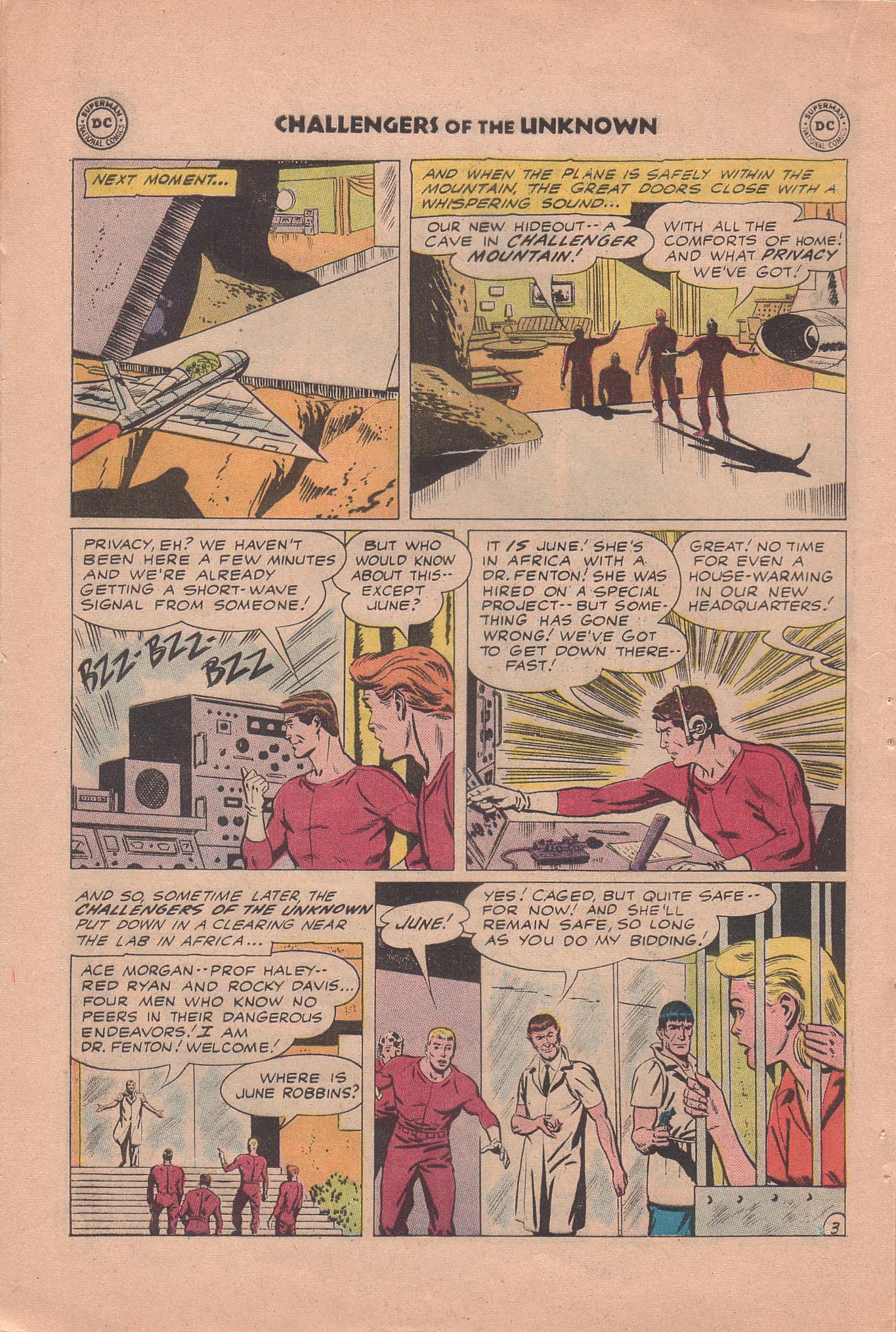 Challengers of the Unknown (1958) Issue #12 #12 - English 20