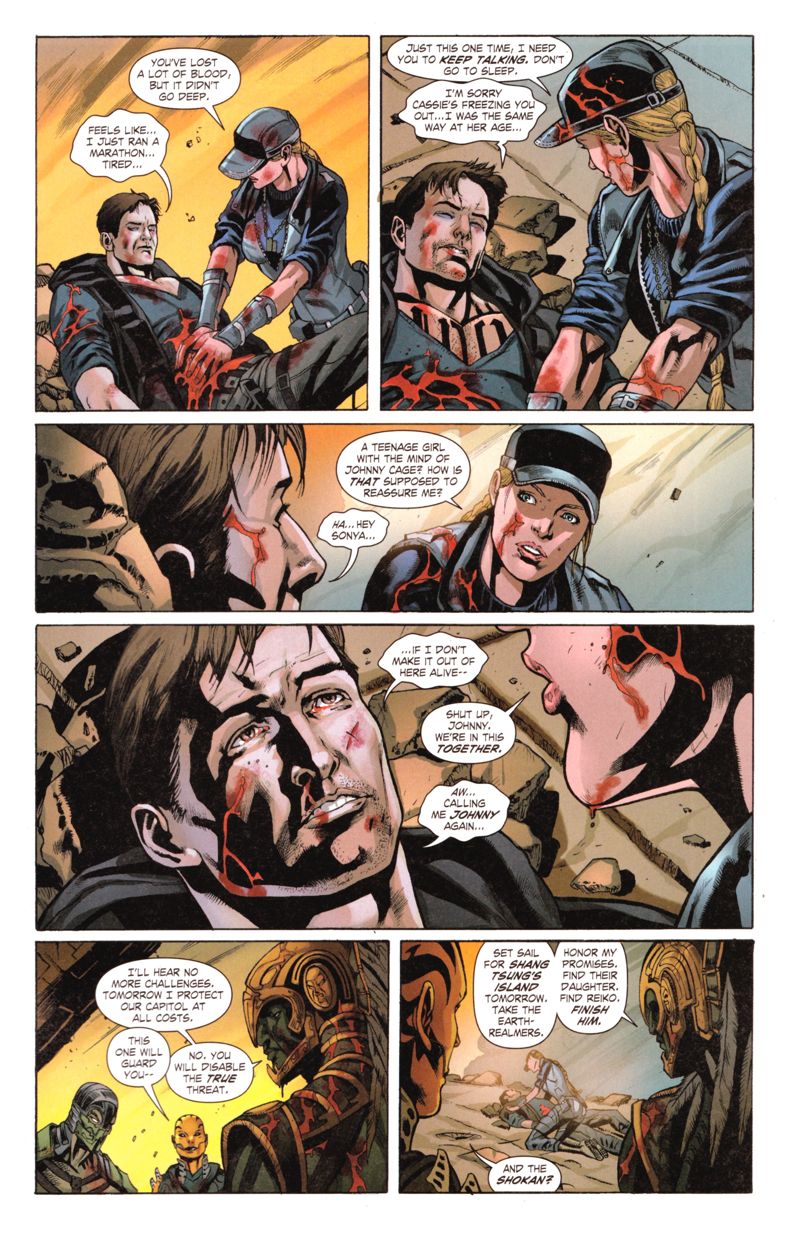 Read online Mortal Kombat X [II] comic -  Issue #6 - 33
