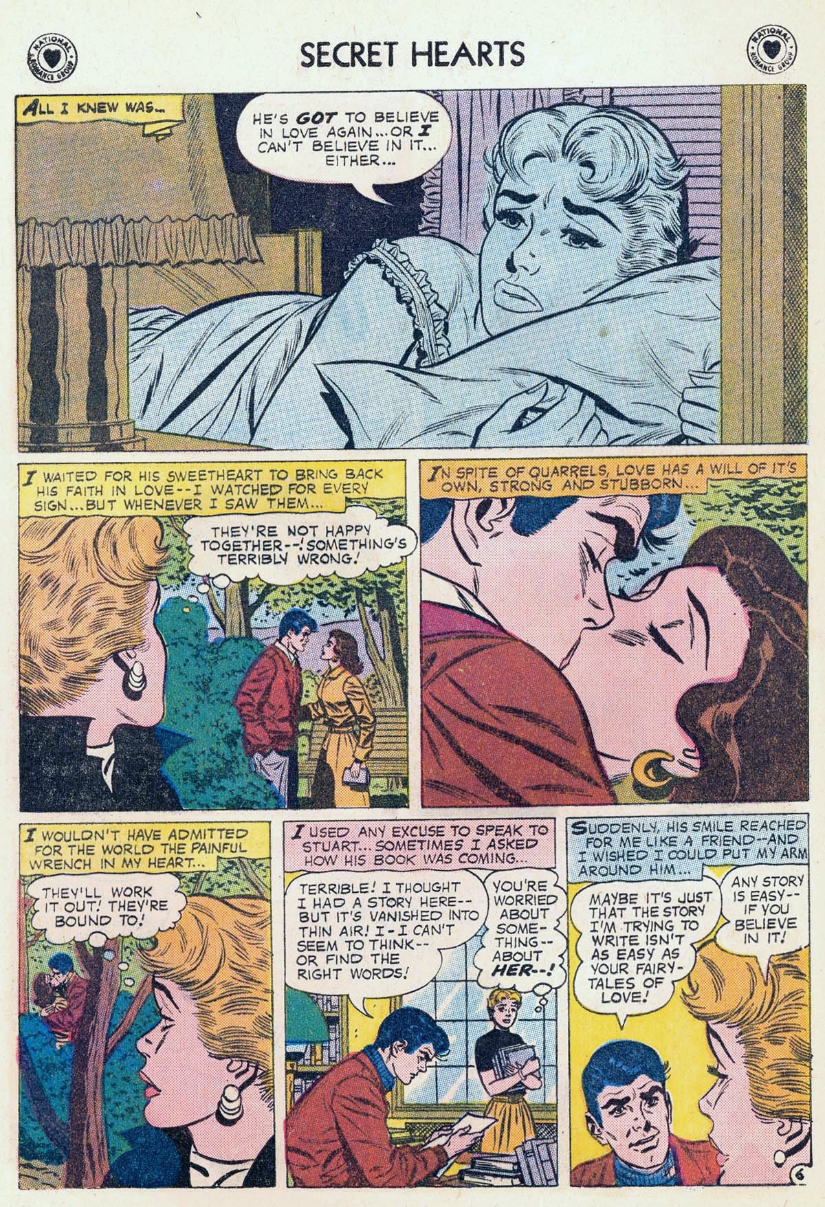 Read online Secret Hearts comic -  Issue #58 - 8