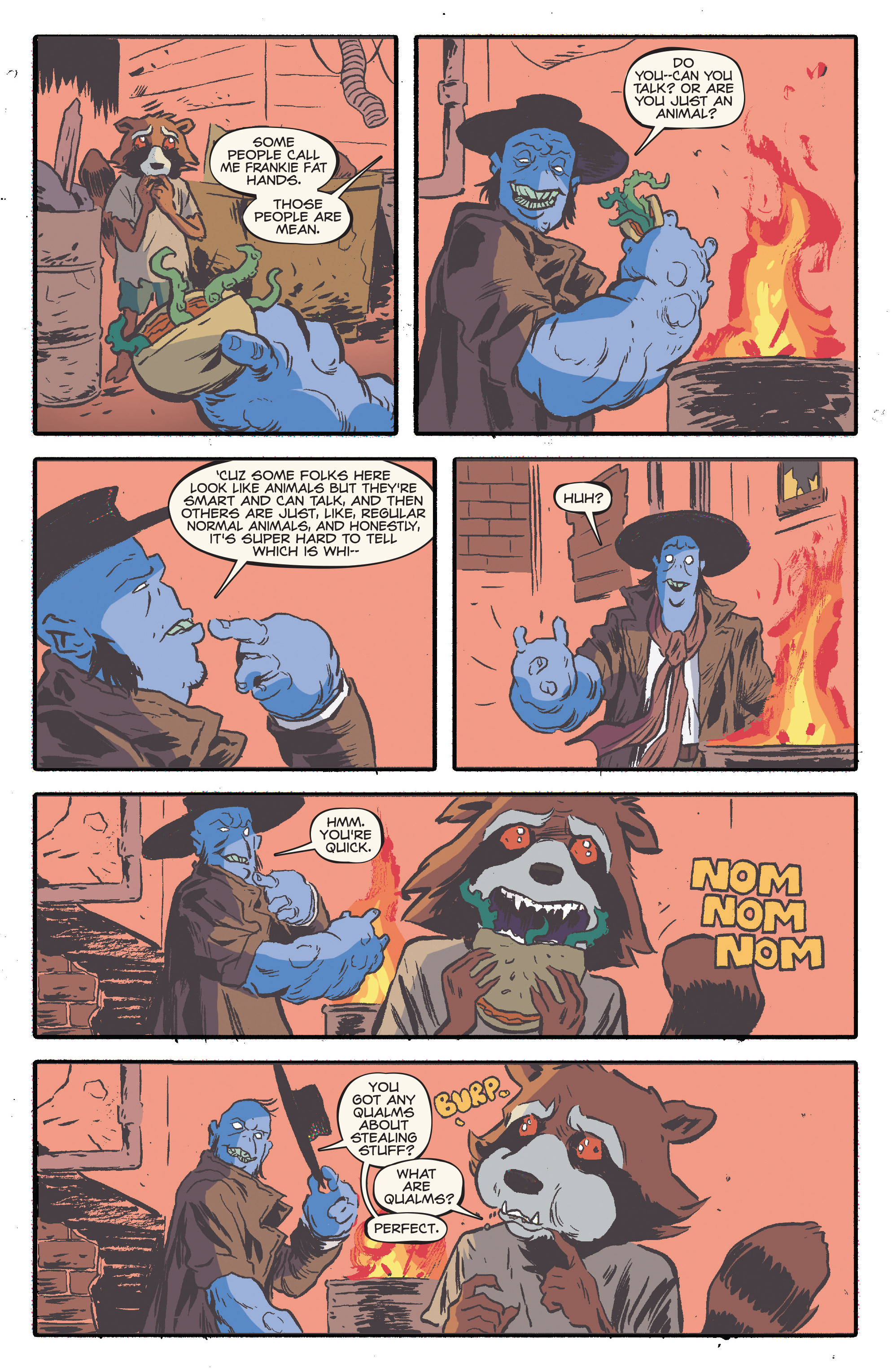 Read online Rocket Raccoon & Groot comic -  Issue #7 - 6