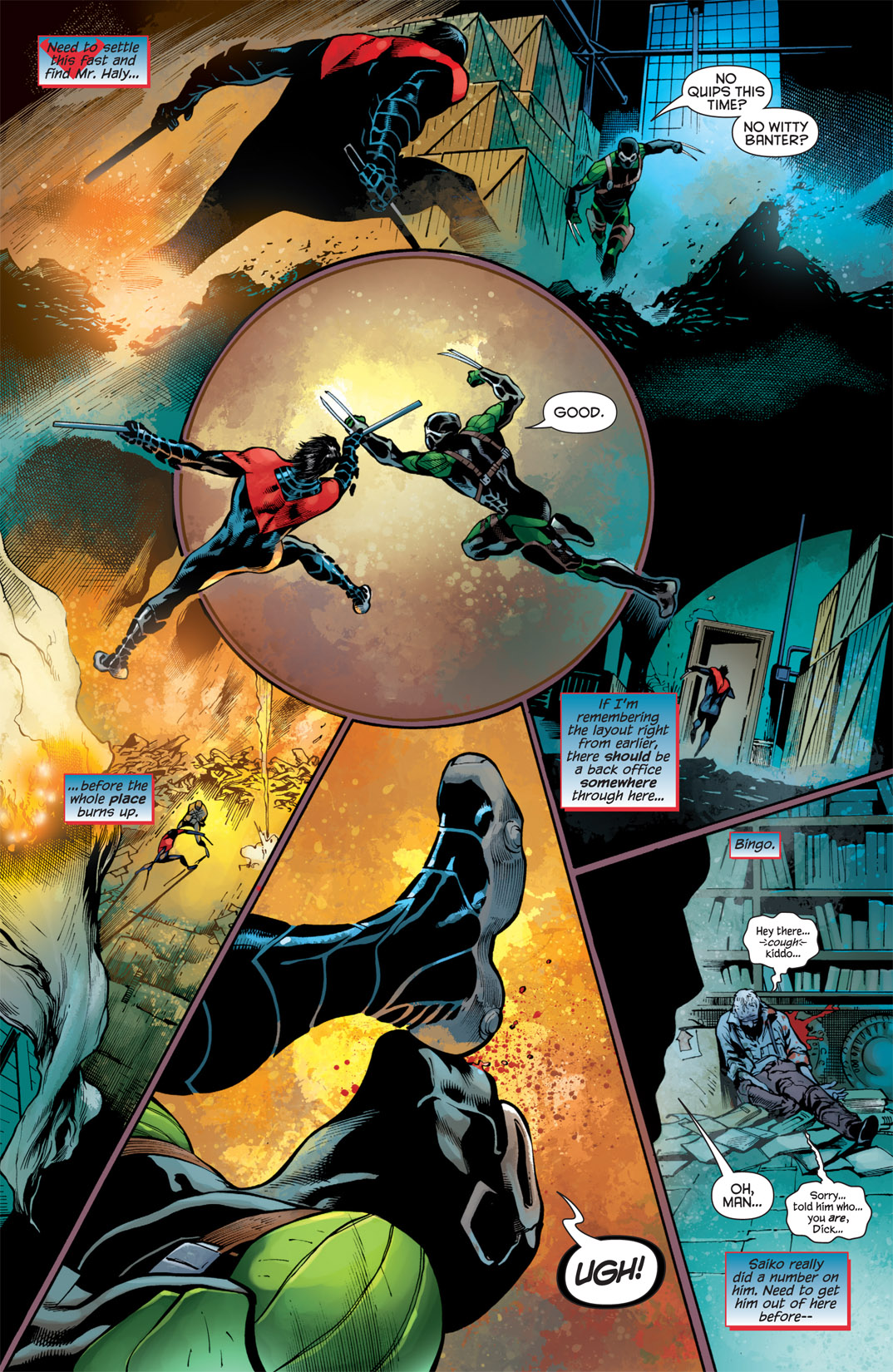 Read online Nightwing (2011) comic -  Issue #2 - 17