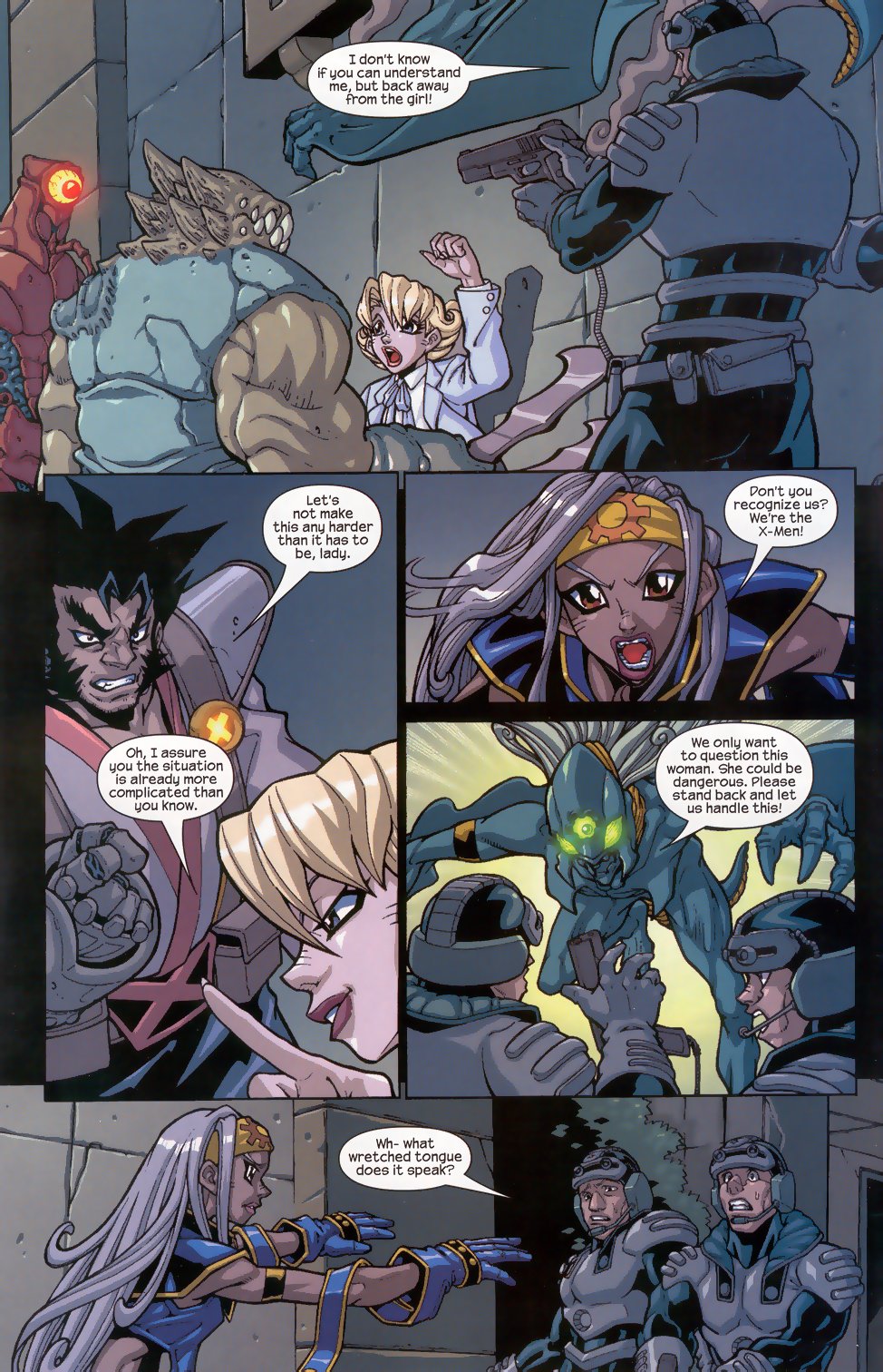 Read online X-Men: Ronin comic -  Issue #3 - 4