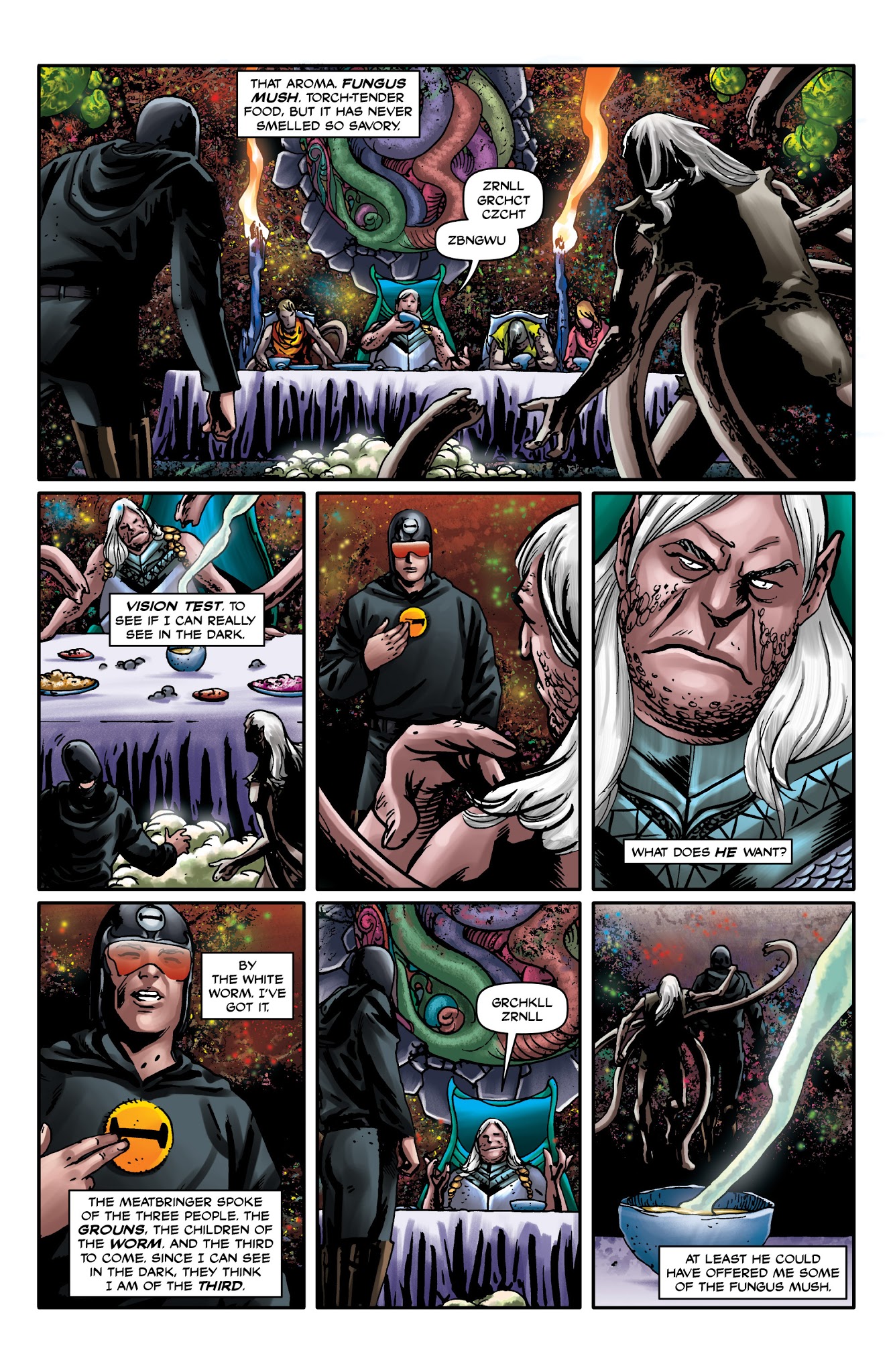 Read online In the House of the Worm comic -  Issue #4 - 18
