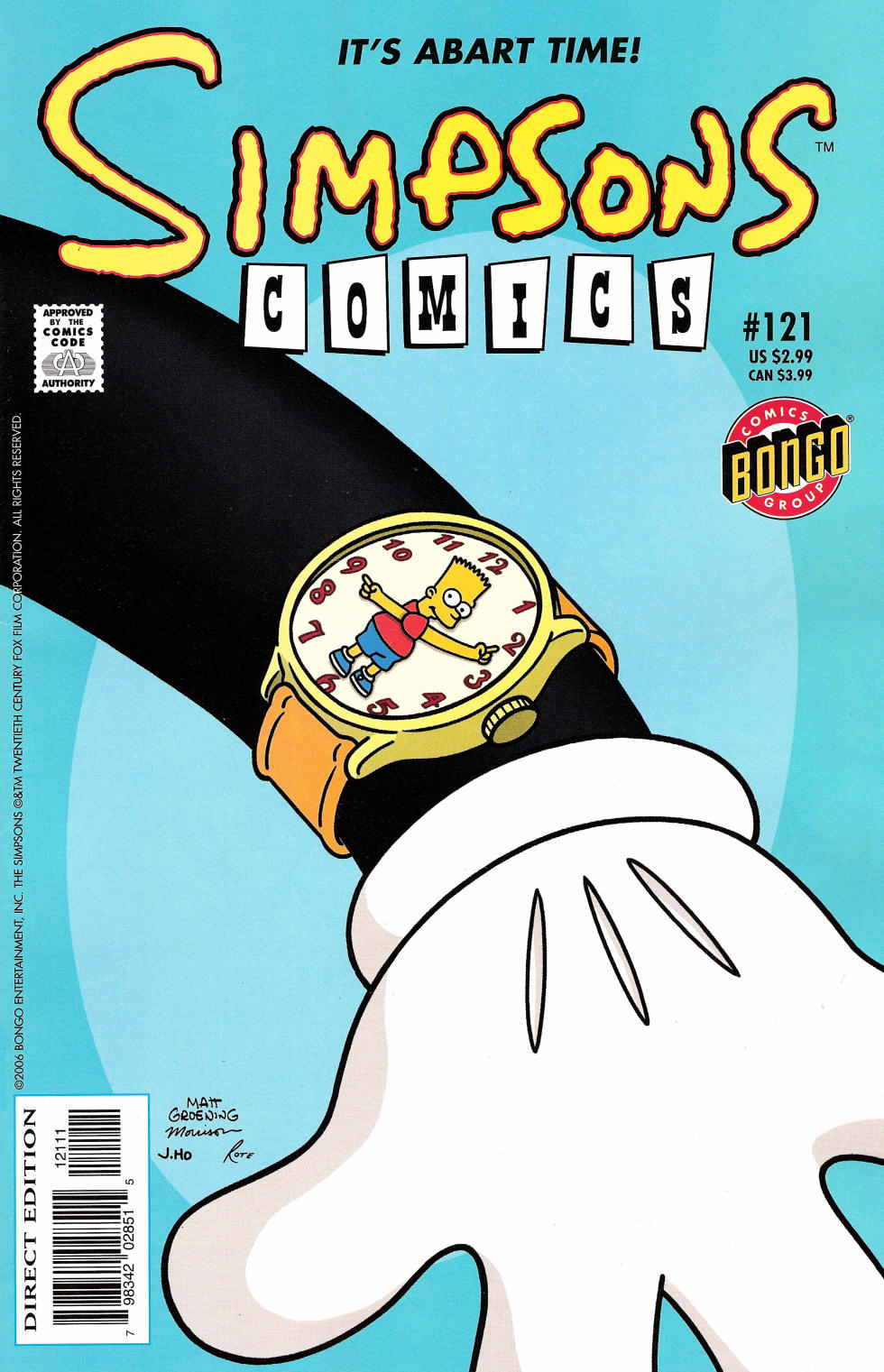 Read online Simpsons Comics comic -  Issue #121 - 1