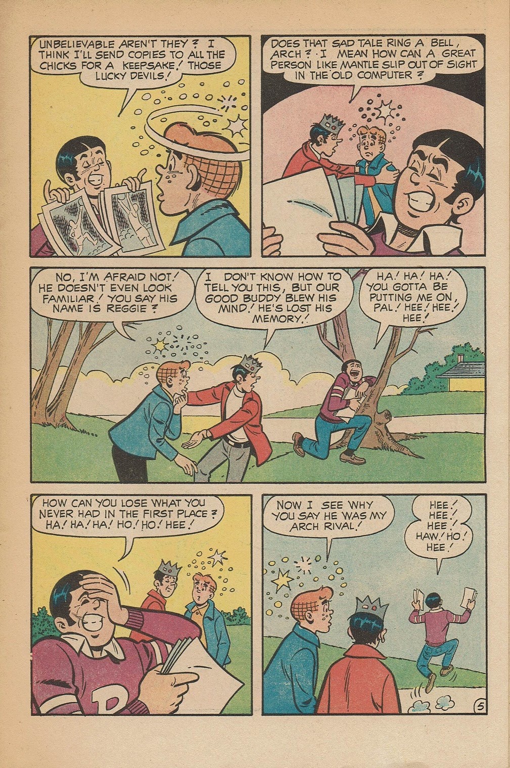 Read online Life With Archie (1958) comic -  Issue #109 - 7