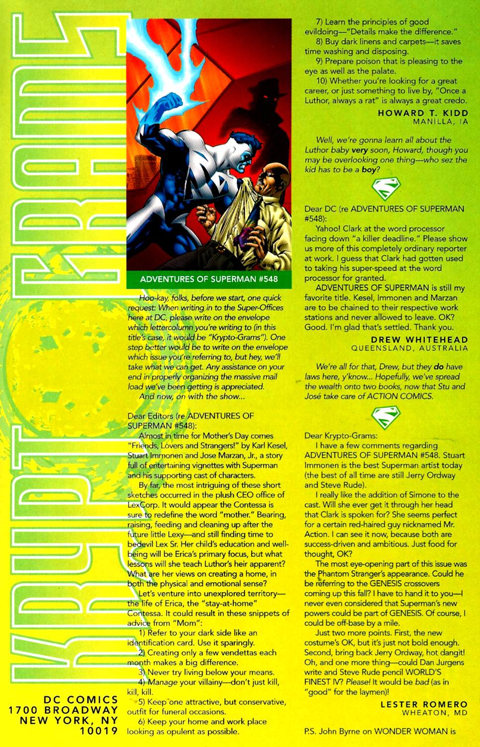 Read online Adventures of Superman (1987) comic -  Issue #553 - 24