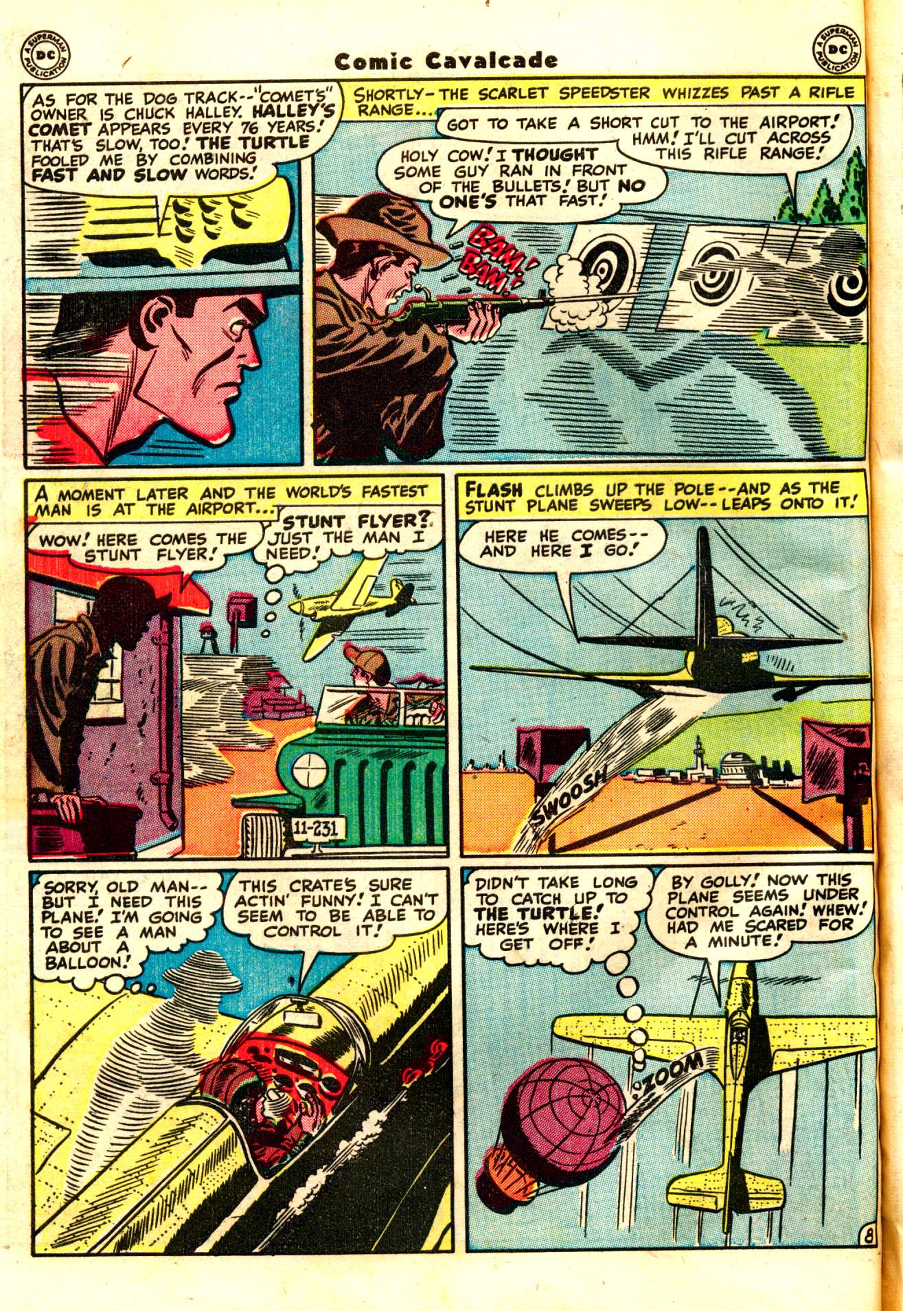 Read online Comic Cavalcade comic -  Issue #24 - 54