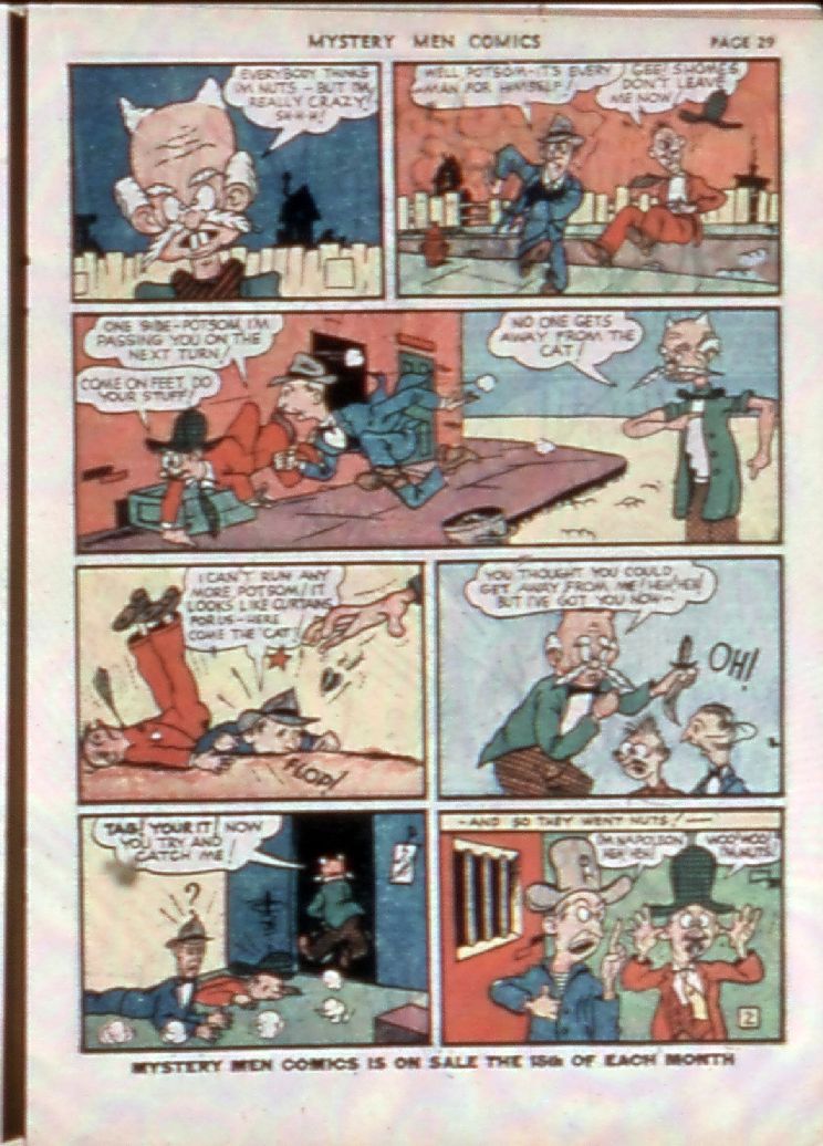 Read online Mystery Men Comics comic -  Issue #11 - 31