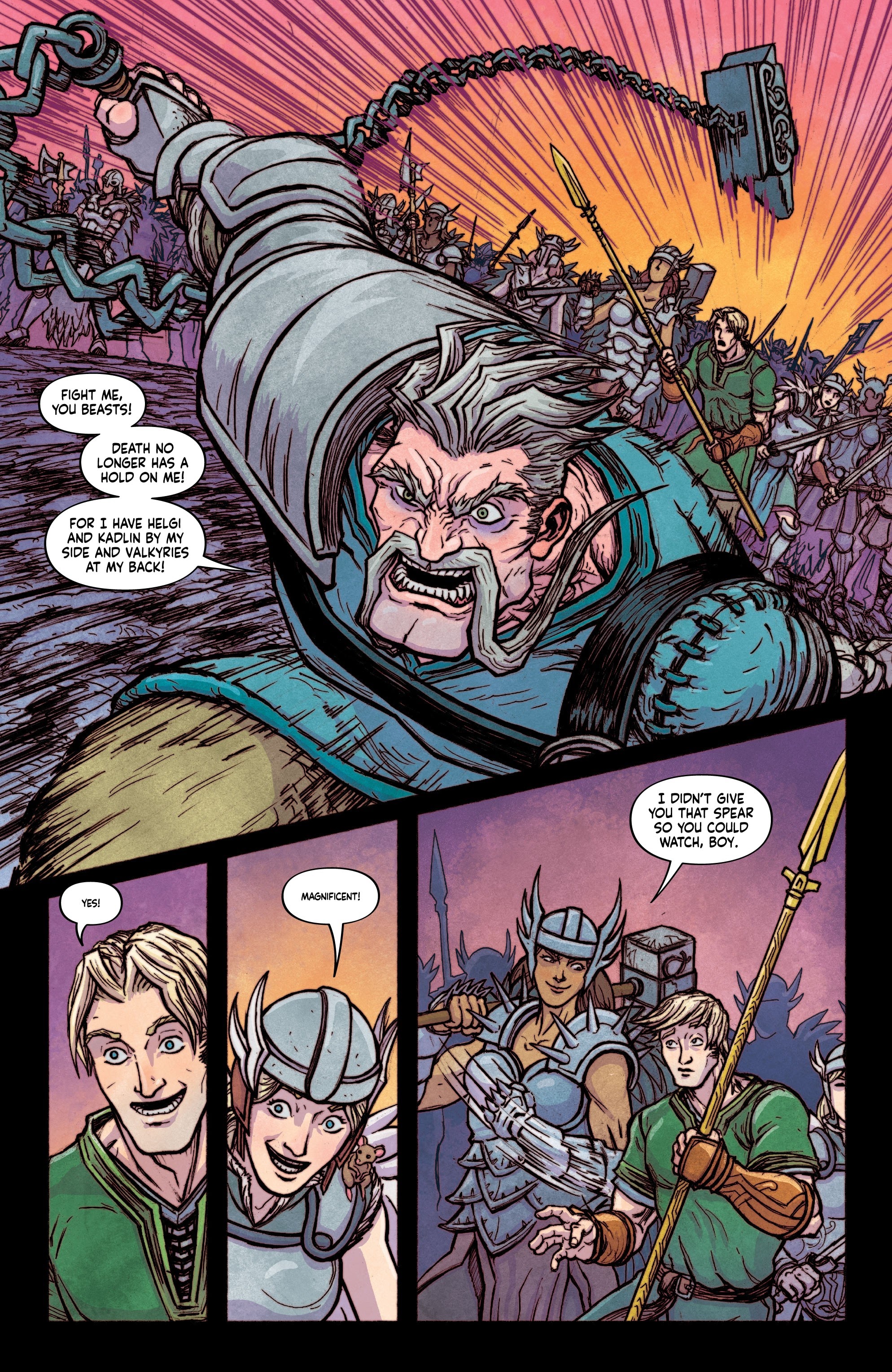 Read online Beware the Eye of Odin comic -  Issue #4 - 5