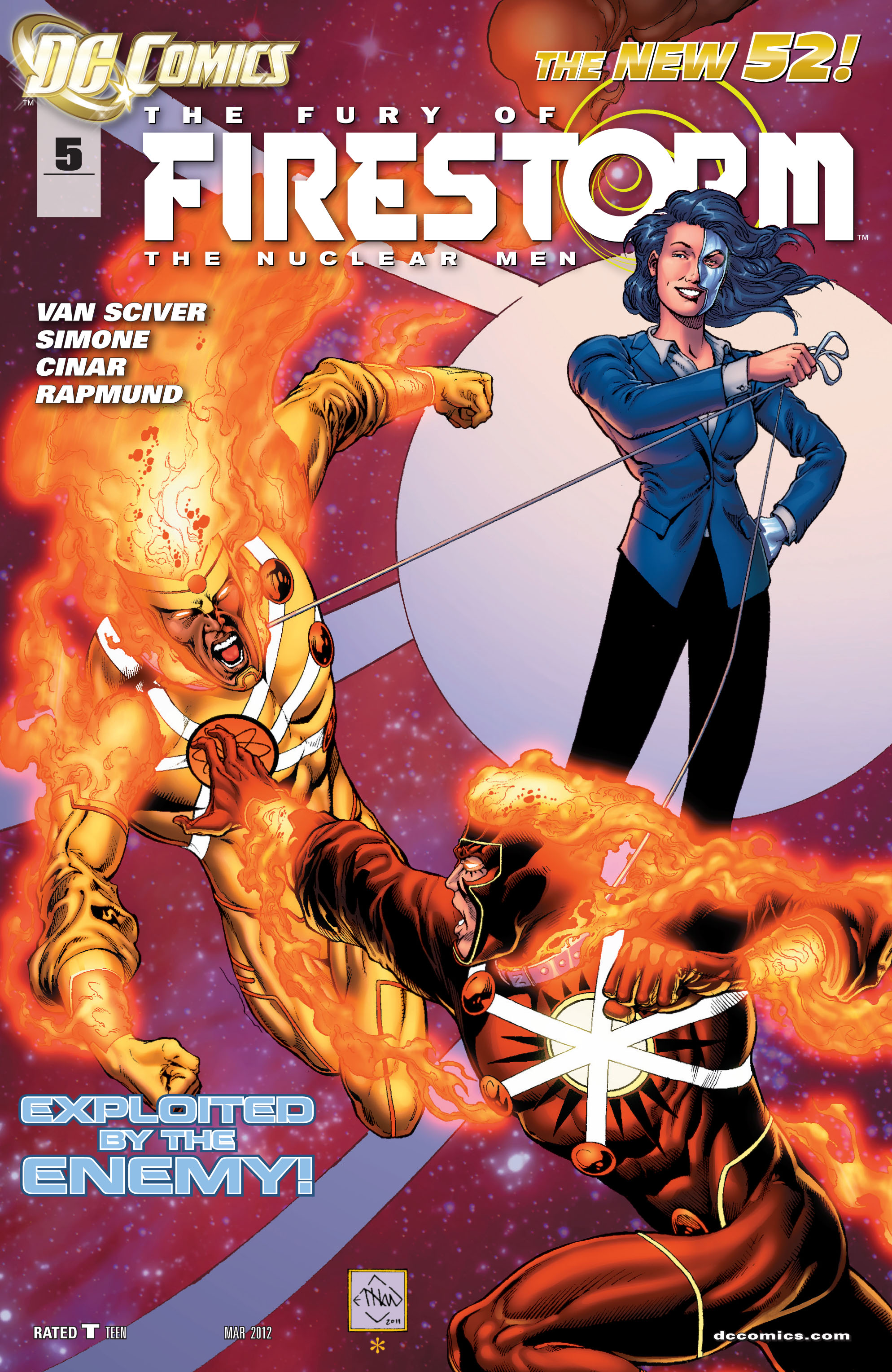 Read online The Fury of Firestorm: The Nuclear Men comic -  Issue #5 - 1