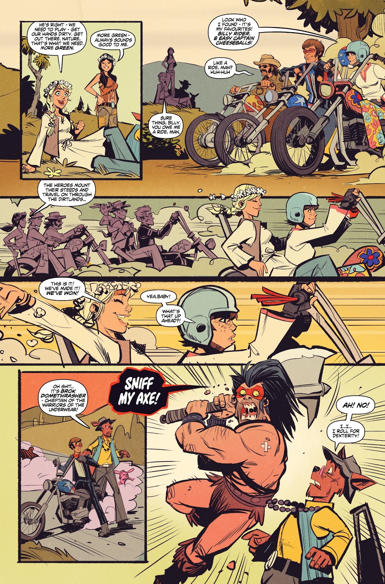 Read online The Wonderful World of Tank Girl comic -  Issue #4 - 23