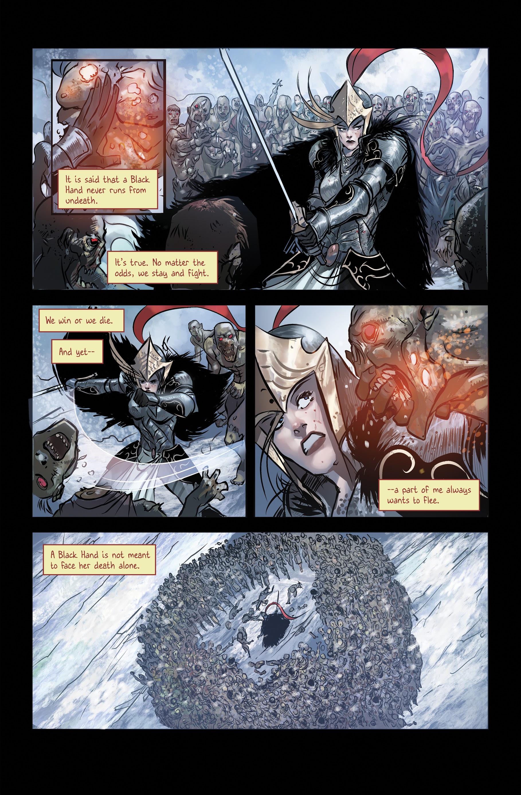 Read online The Black Hand comic -  Issue #1 - 5