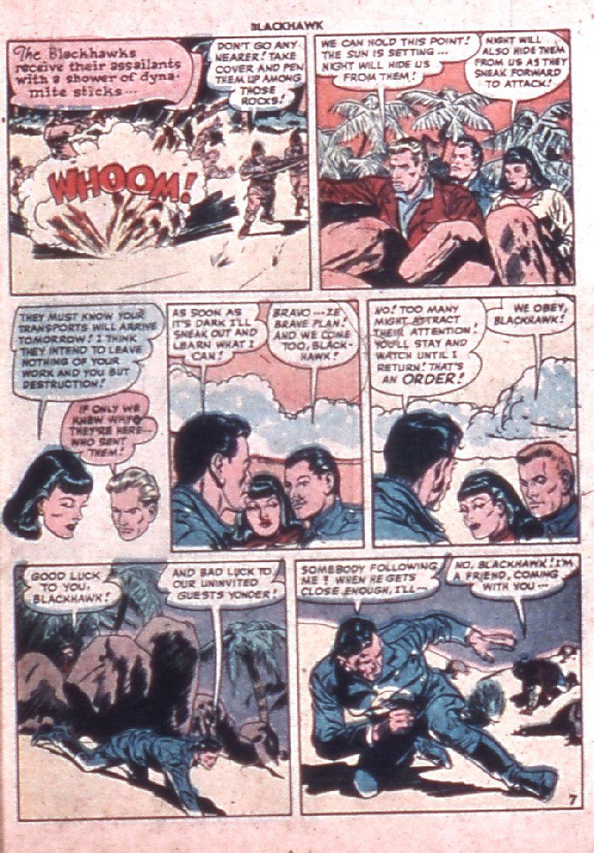 Read online Blackhawk (1957) comic -  Issue #22 - 9