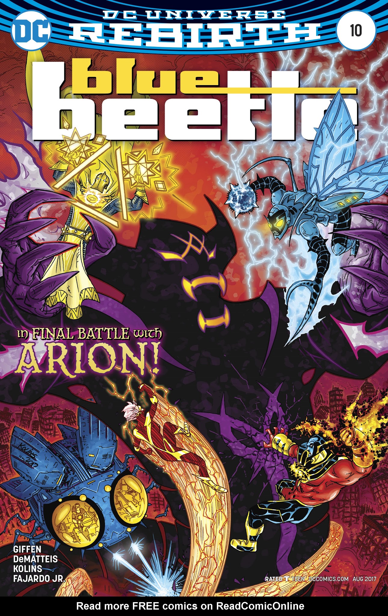 Read online Blue Beetle (2016) comic -  Issue #10 - 1