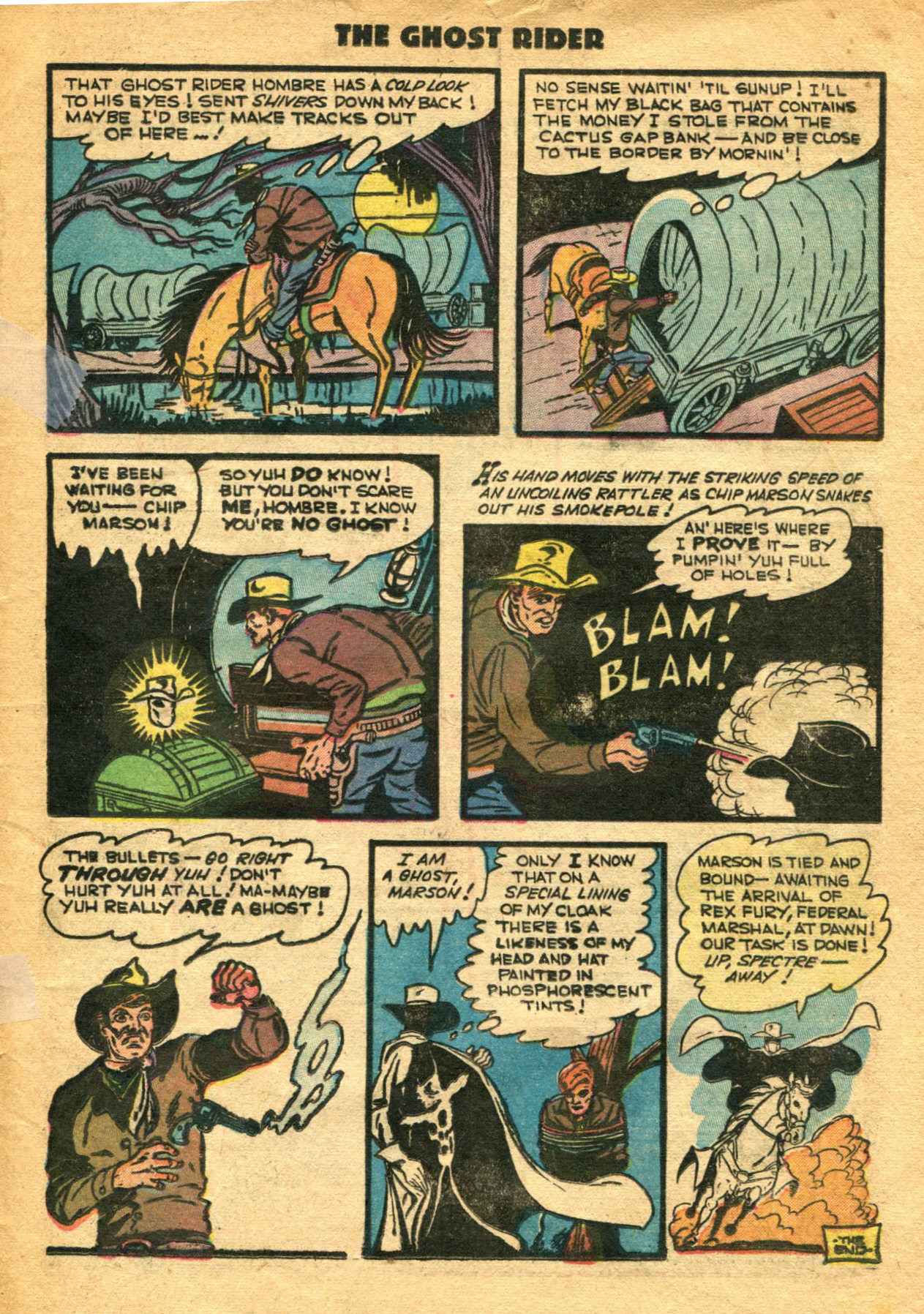 Read online The Ghost Rider (1950) comic -  Issue #5 - 33