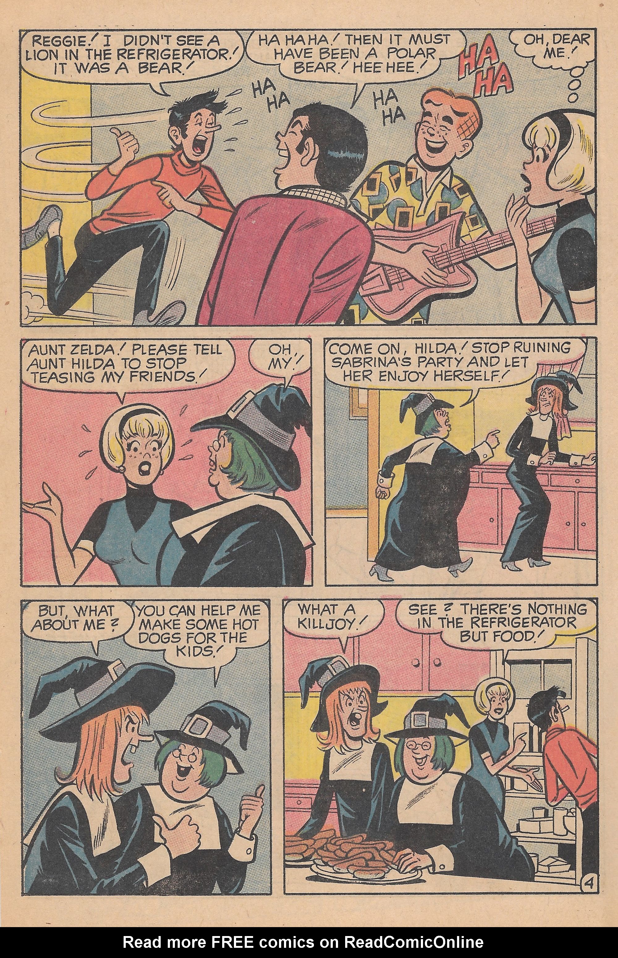 Read online Archie's TV Laugh-Out comic -  Issue #5 - 6