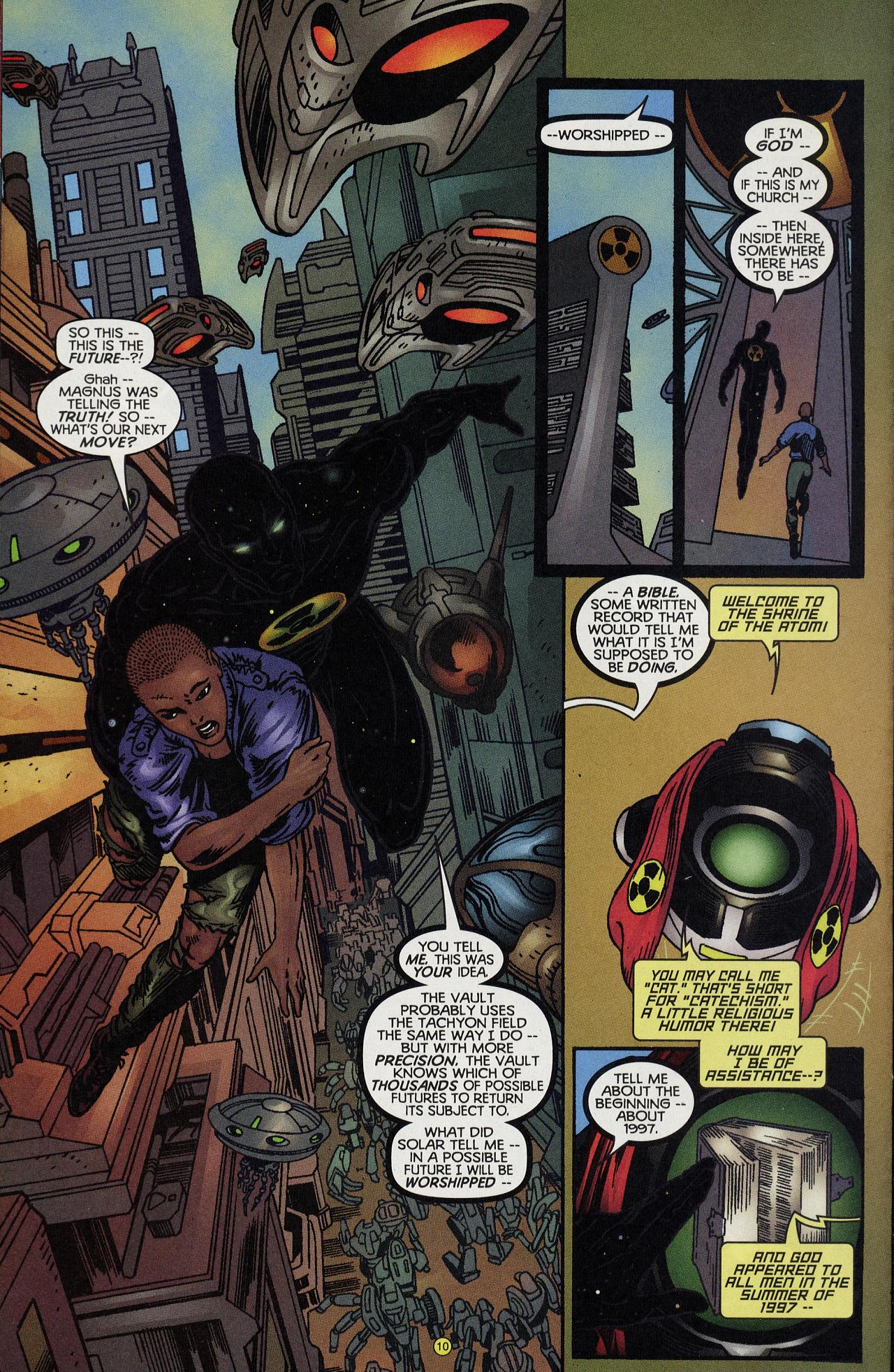 Read online Solar, Man of the Atom: Hell on Earth comic -  Issue #4 - 10
