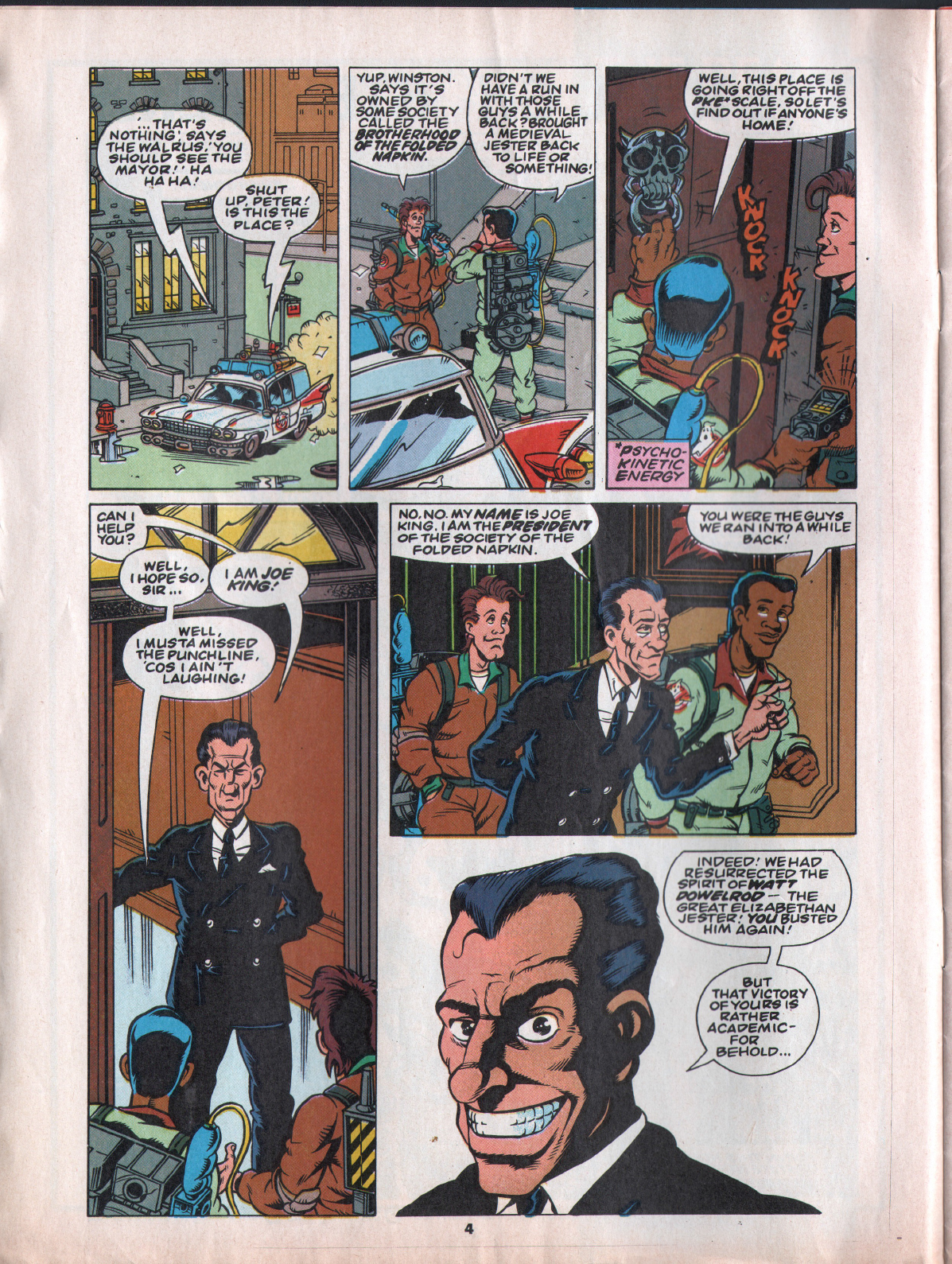 Read online The Real Ghostbusters comic -  Issue #100 - 4