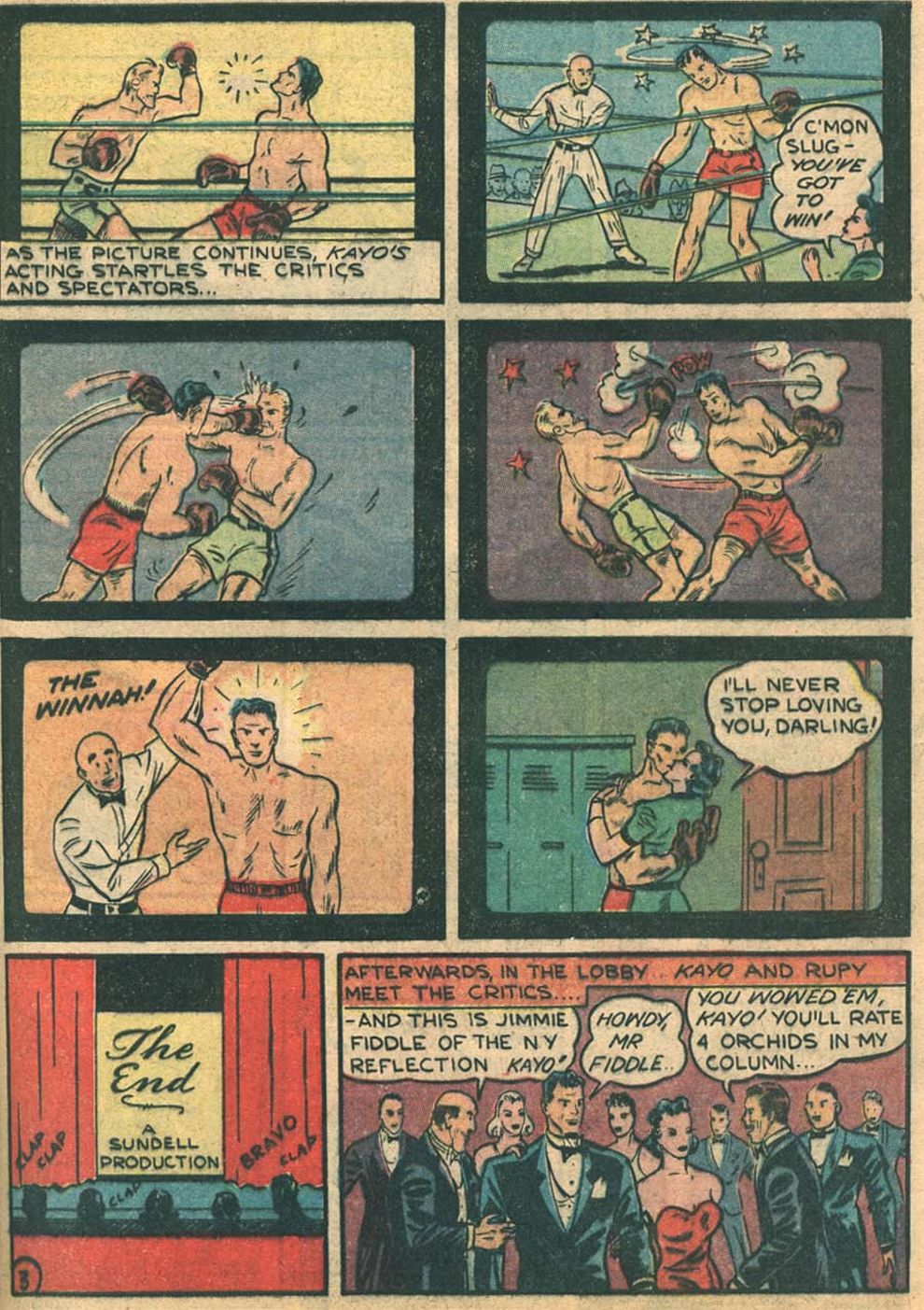 Read online Pep Comics comic -  Issue #8 - 57