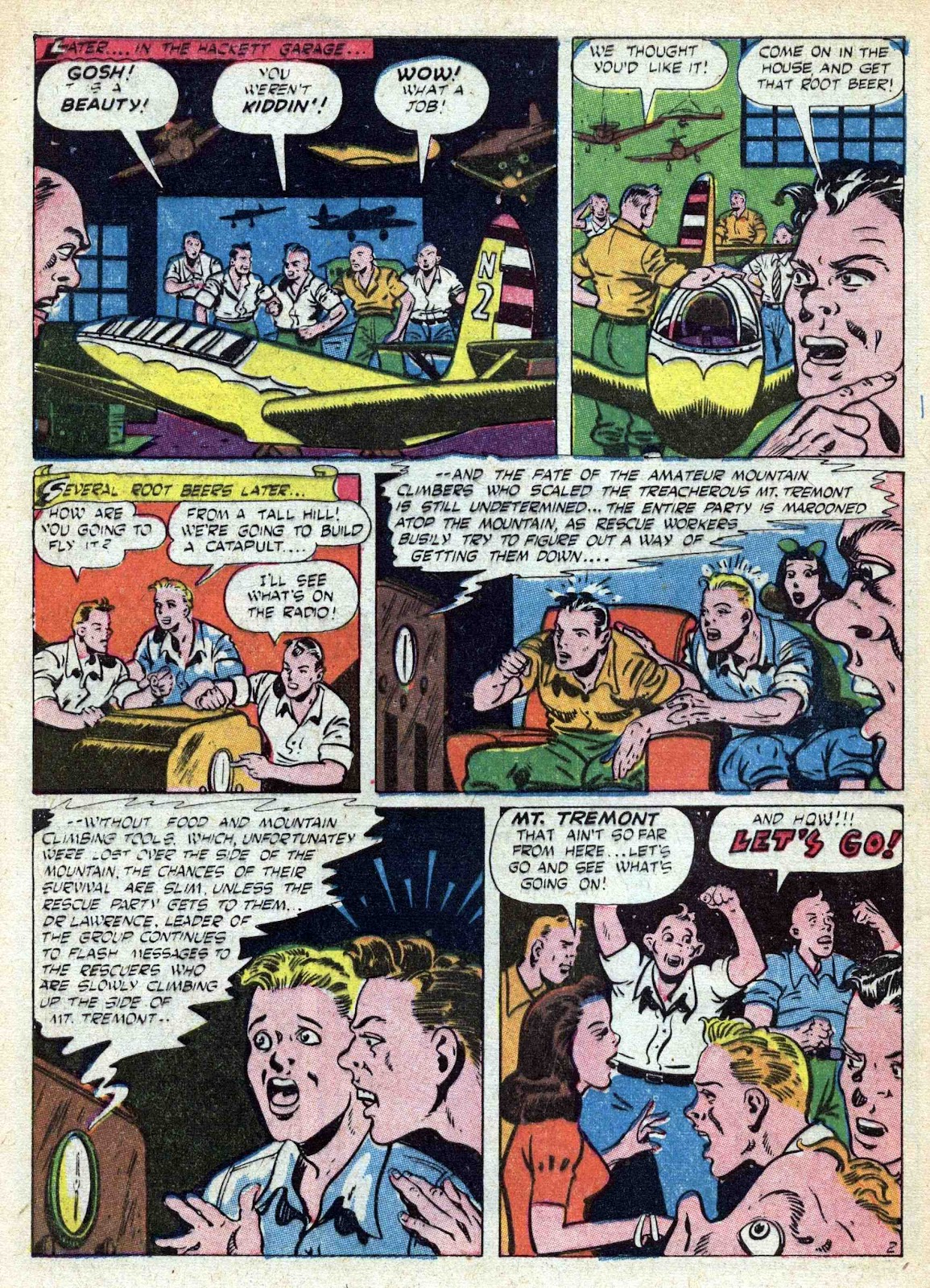 Captain Aero Comics issue 21 - Page 46