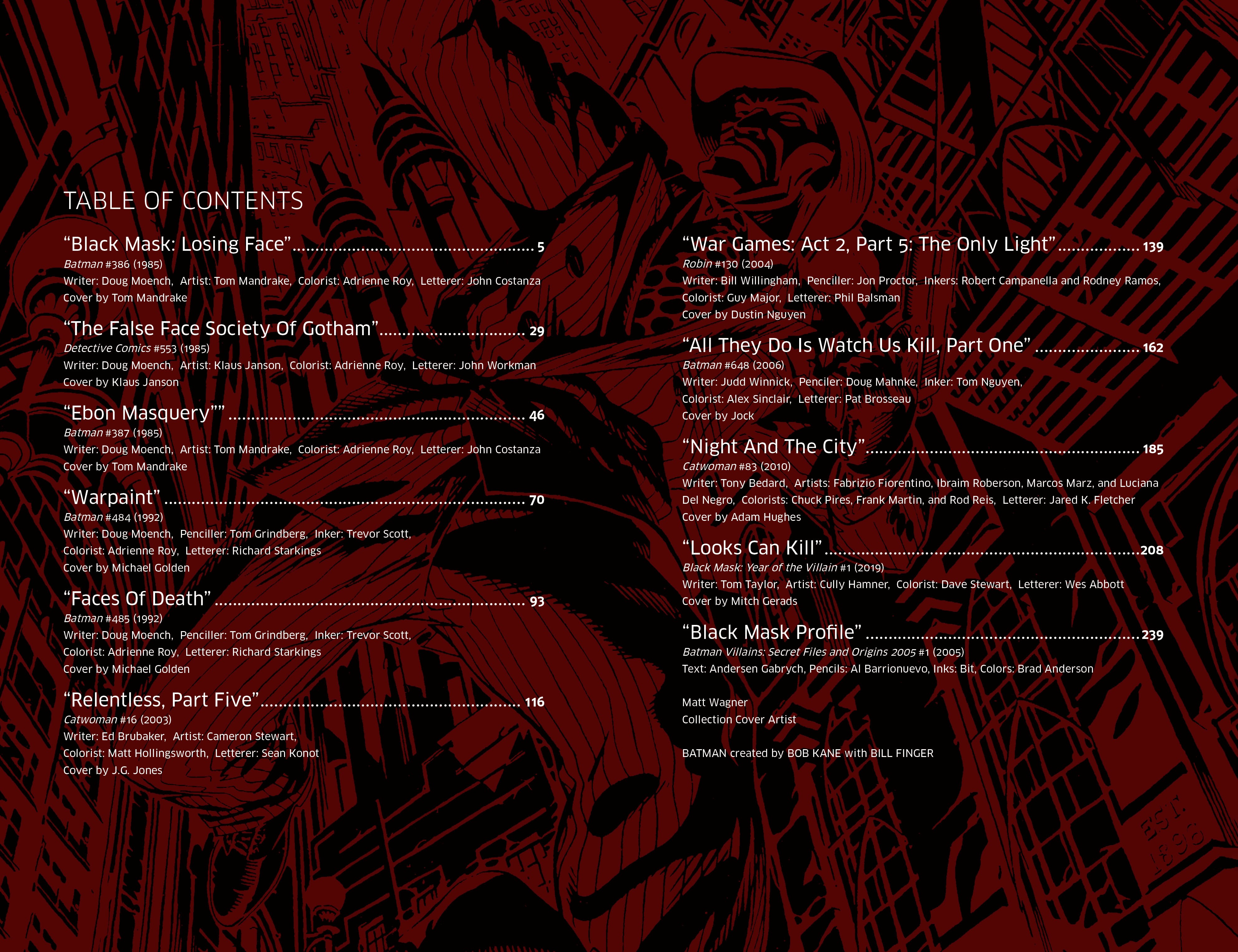 Read online Batman Arkham: Black Mask comic -  Issue # TPB (Part 1) - 3