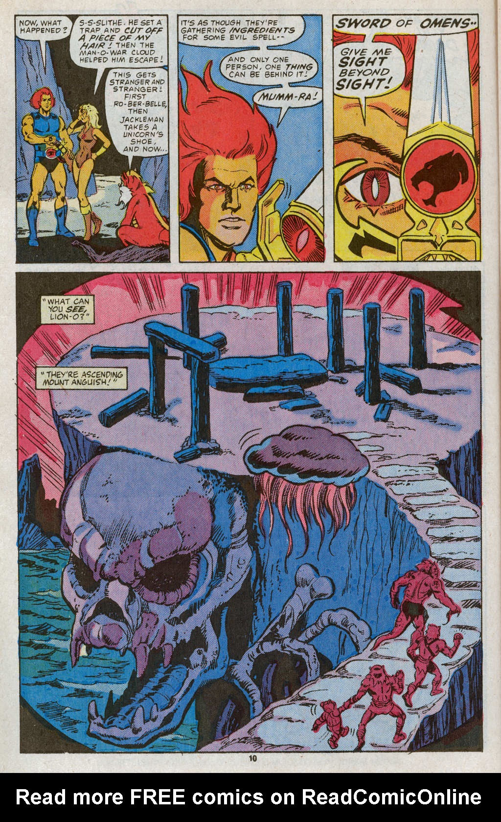 Read online ThunderCats (1985) comic -  Issue #19 - 16