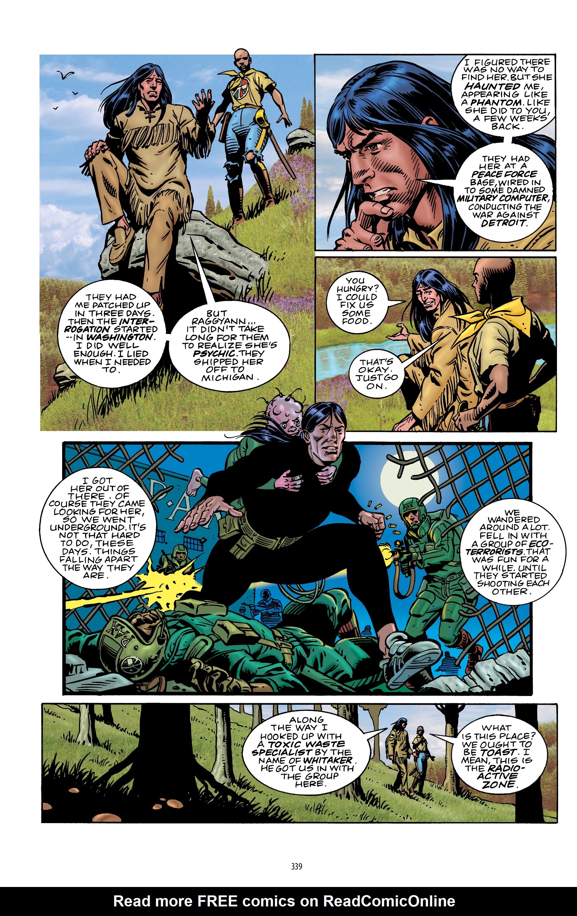 Read online The Life and Times of Martha Washington in the Twenty-First Century comic -  Issue # TPB (Part 4) - 24