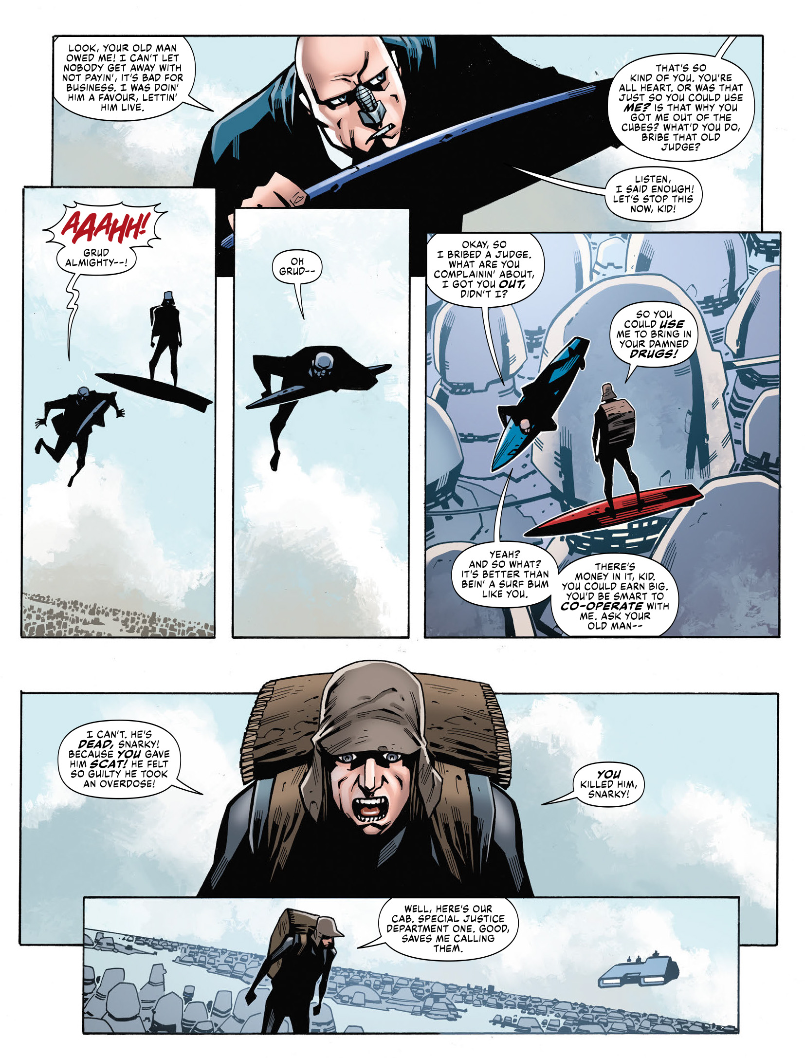 Read online Judge Dredd Megazine (Vol. 5) comic -  Issue #454 - 129