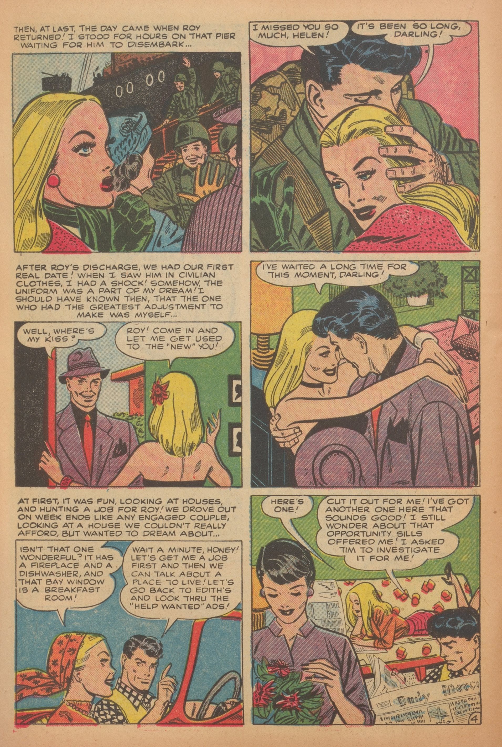 Read online Love Romances comic -  Issue #45 - 14