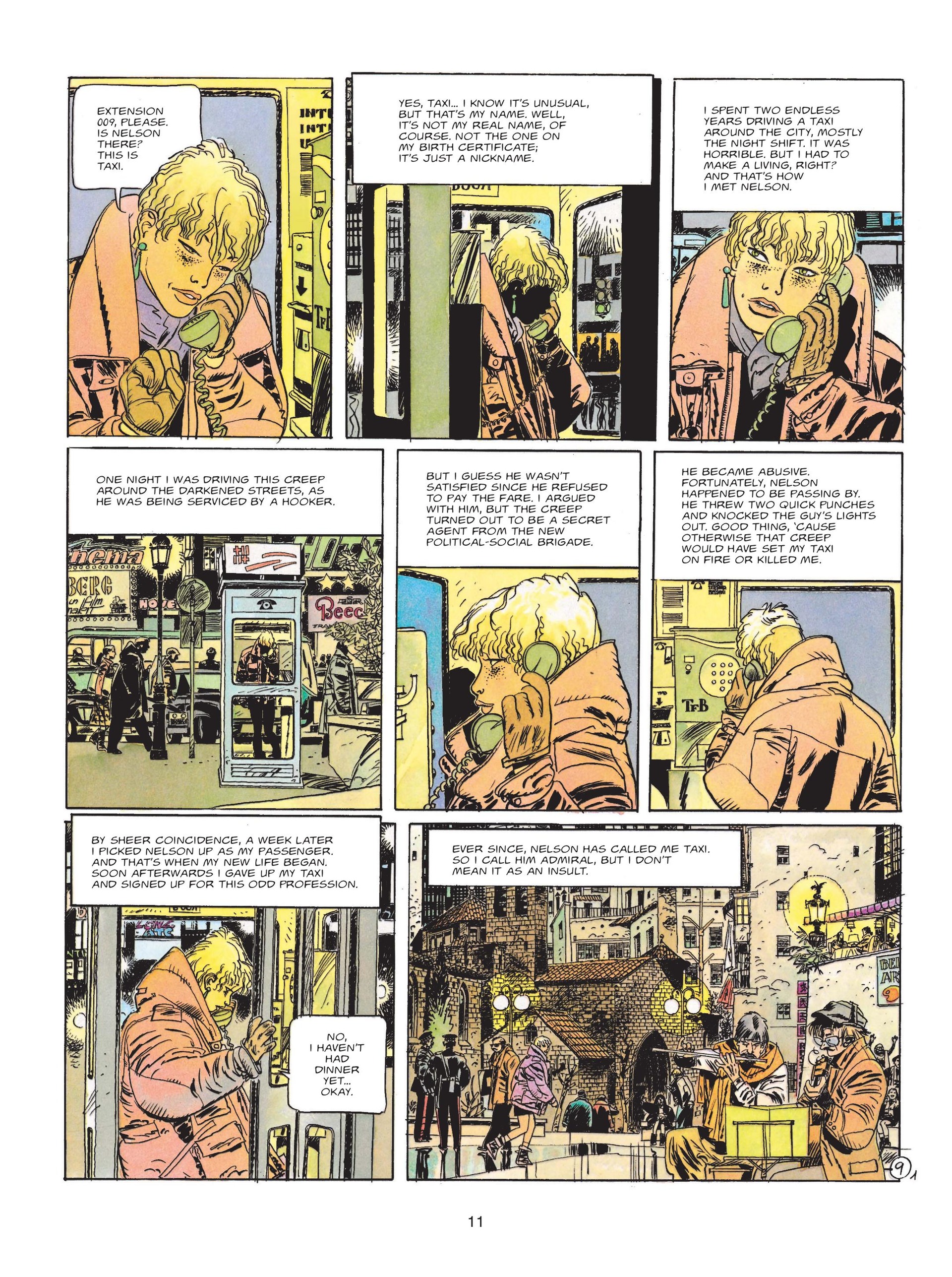 Read online Taxi comic -  Issue #1 - 13