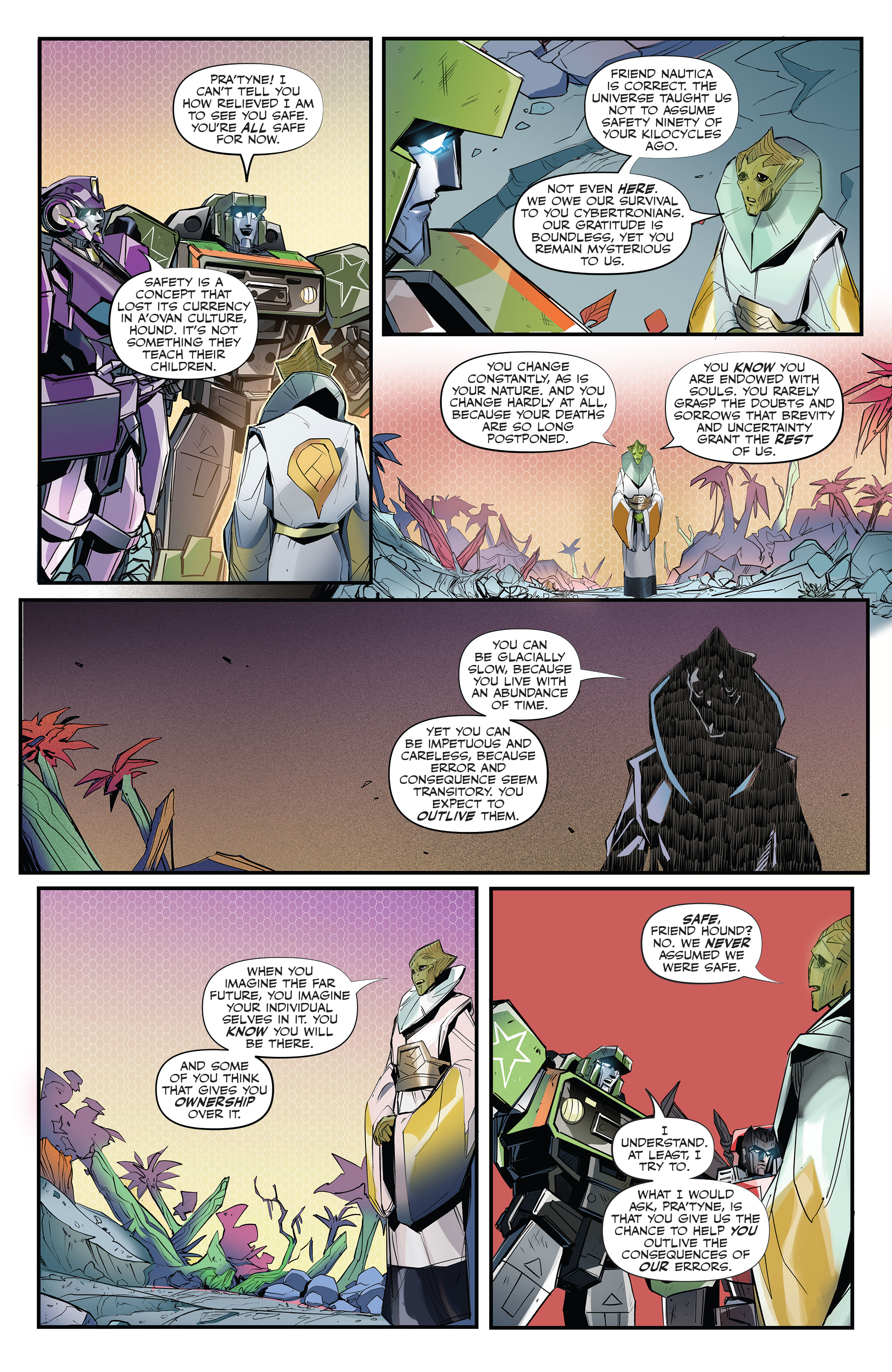 Read online Transformers: Escape comic -  Issue #1 - 13