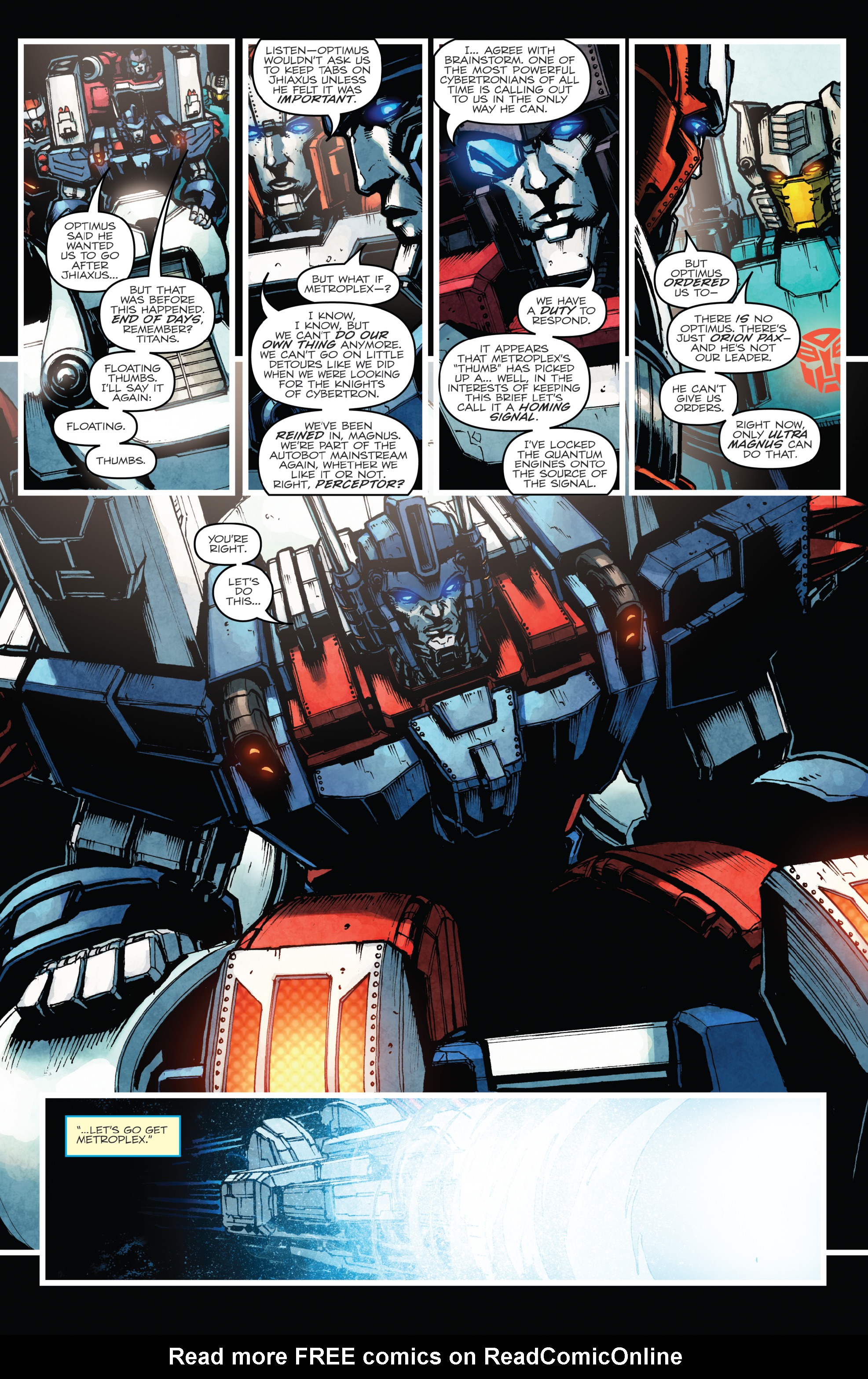 Read online The Transformers: Dark Cybertron comic -  Issue # Full - 75