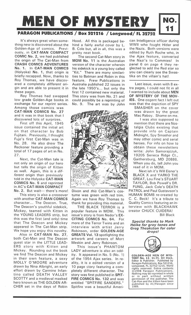 Read online Golden-Age Men of Mystery comic -  Issue #11 - 2