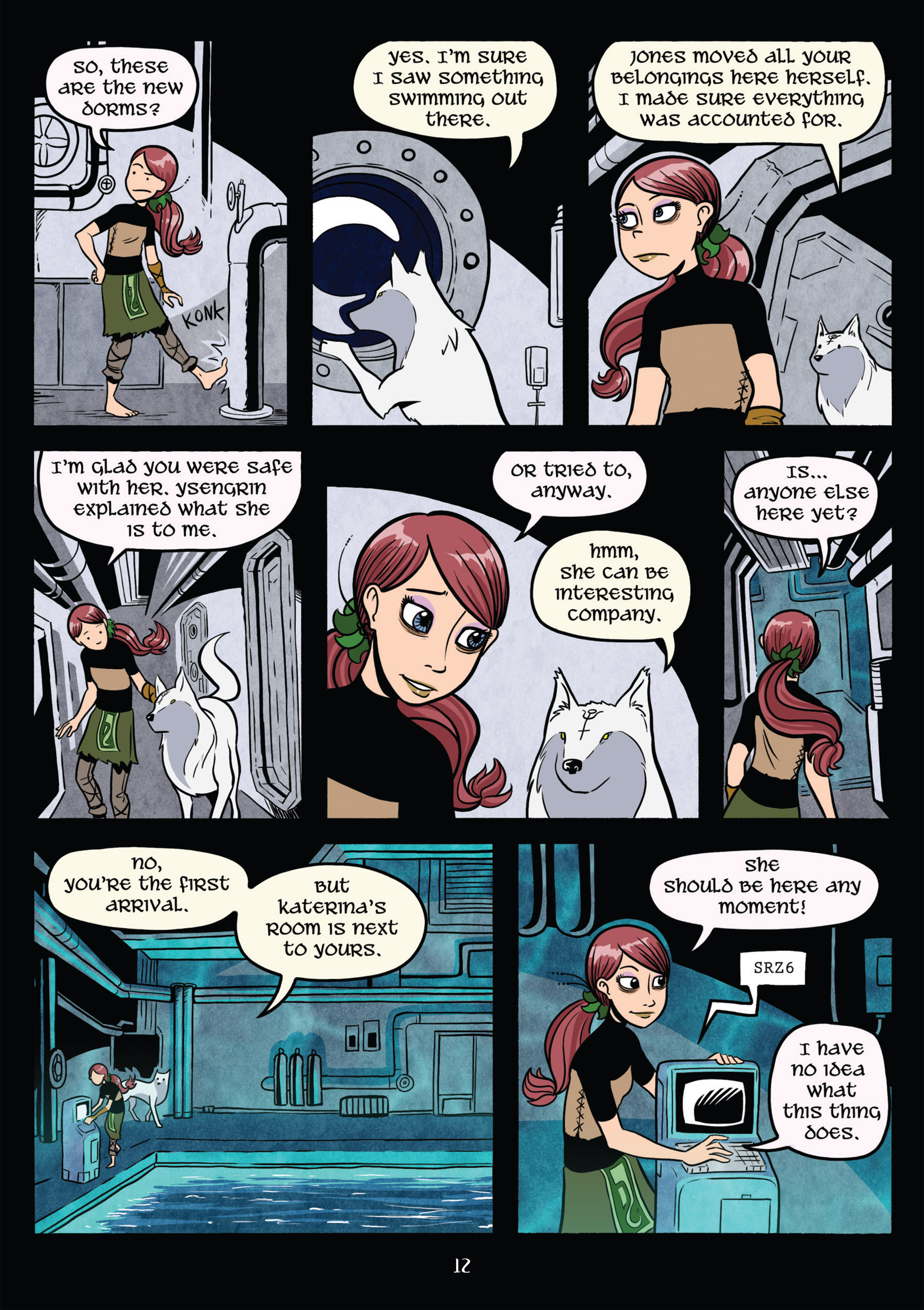 Read online Gunnerkrigg Court comic -  Issue # TPB 4 (Part 1) - 12