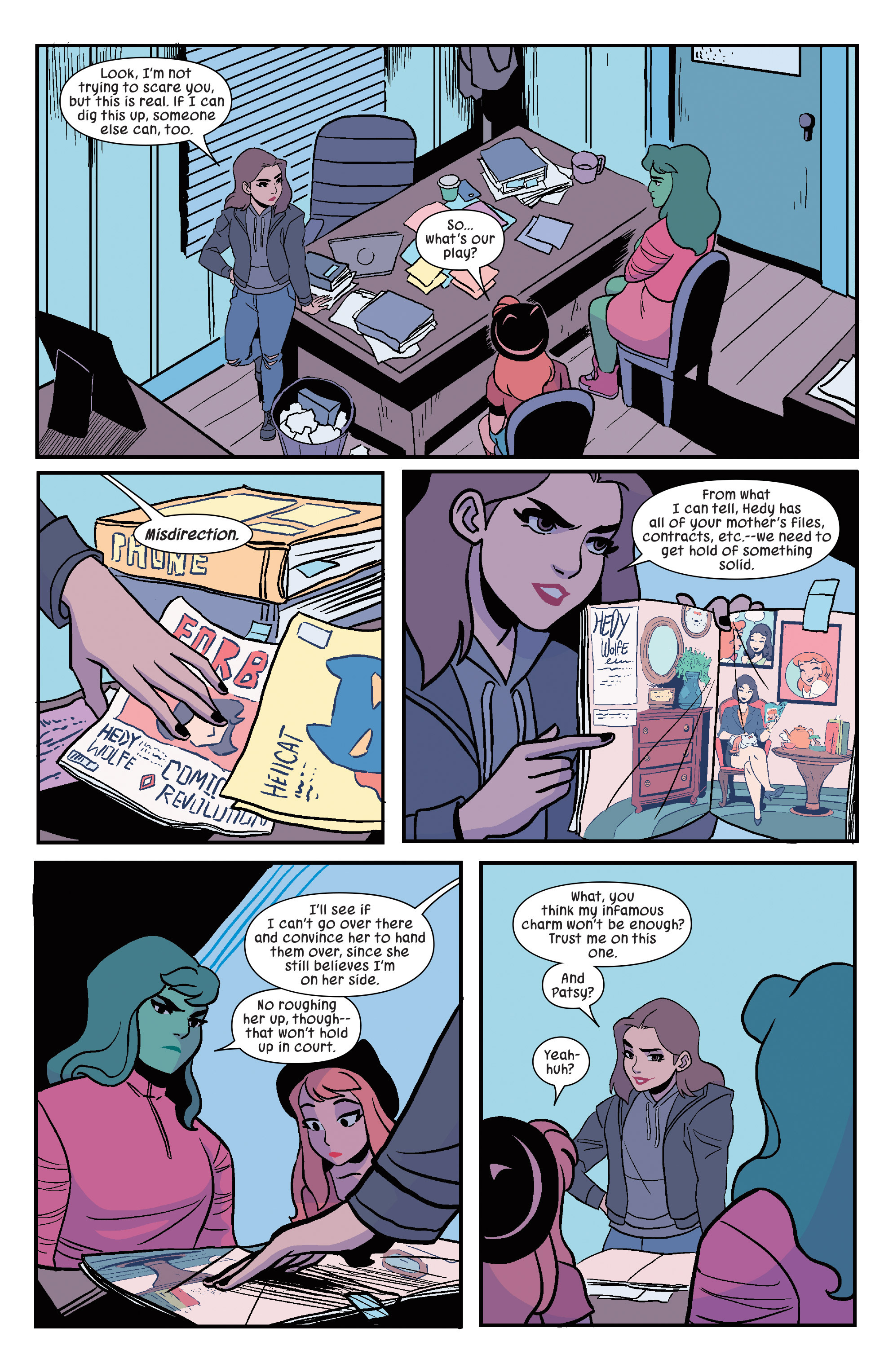 Read online Patsy Walker, A.K.A. Hellcat! comic -  Issue #7 - 5