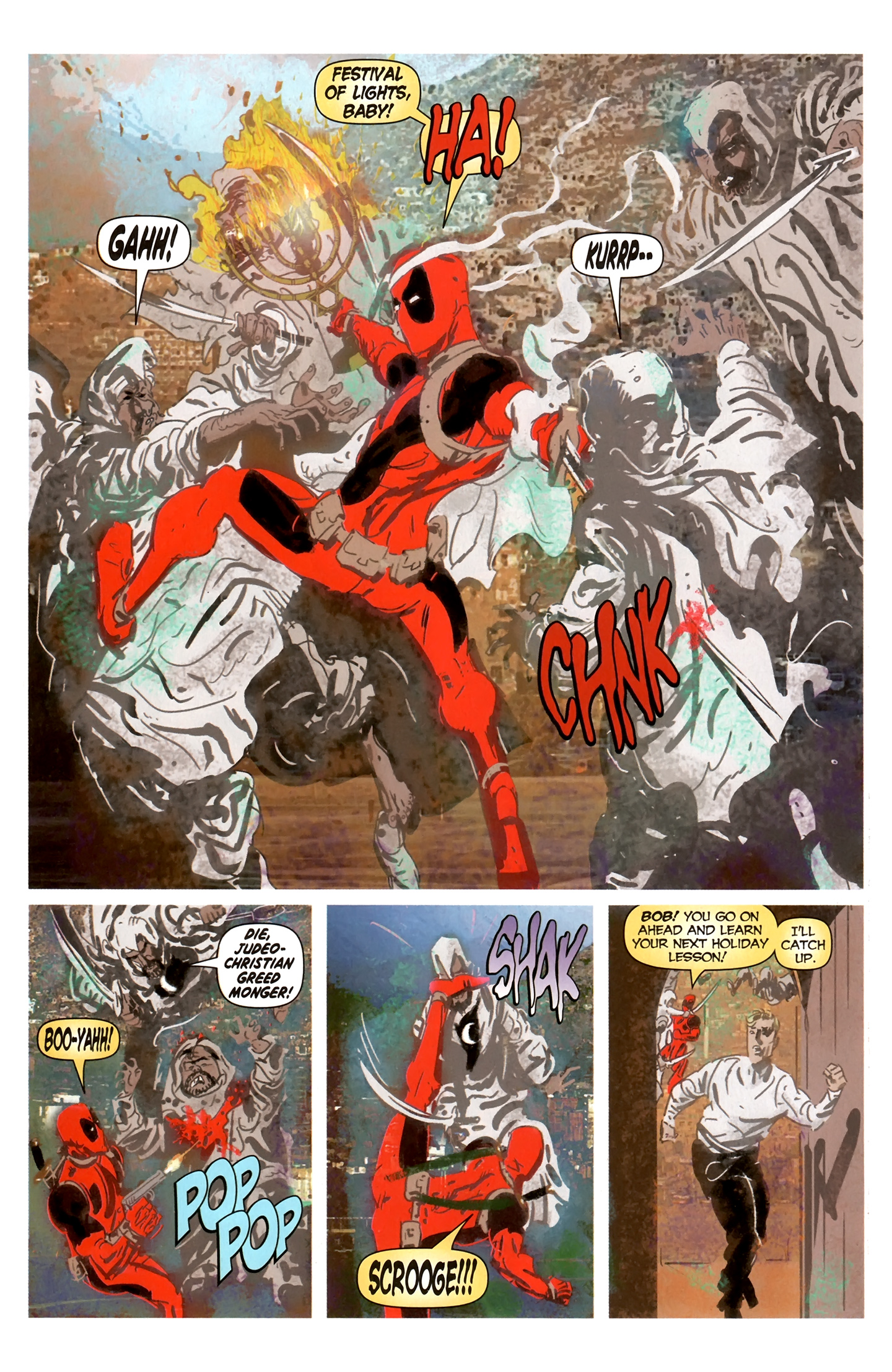 Read online Deadpool MAX X-Mas Special comic -  Issue # Full - 15
