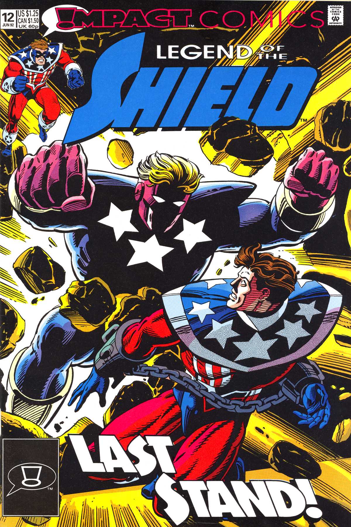 Read online Legend of the Shield comic -  Issue #12 - 1