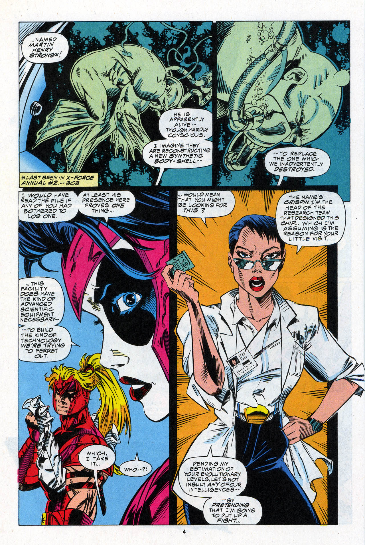 Read online X-Force (1991) comic -  Issue #35 - 6