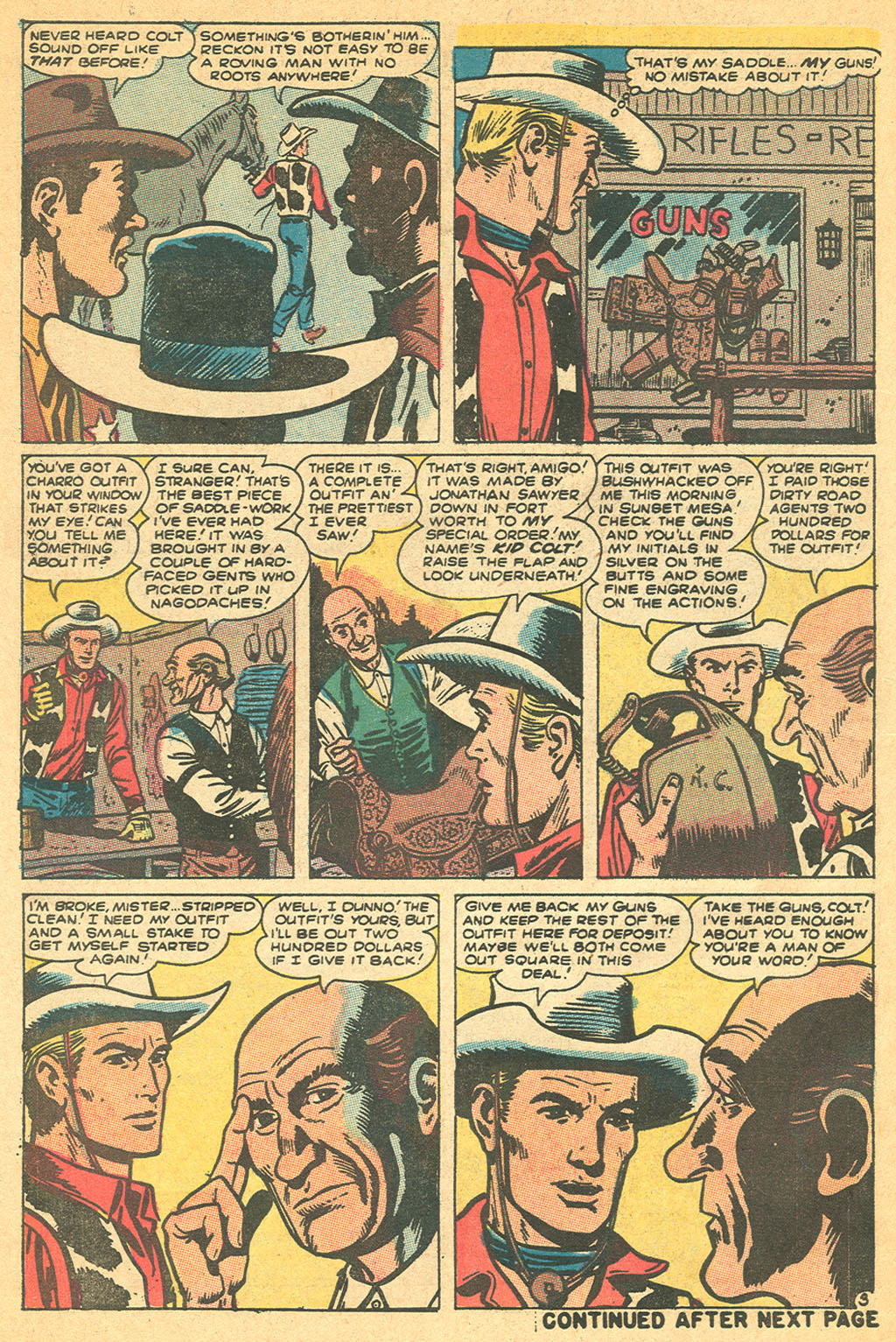 Read online Kid Colt Outlaw comic -  Issue #145 - 30