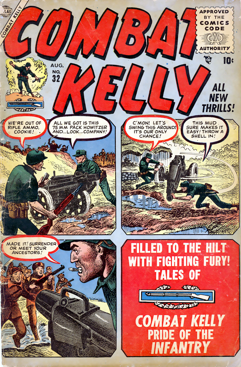 Read online Combat Kelly (1951) comic -  Issue #32 - 1